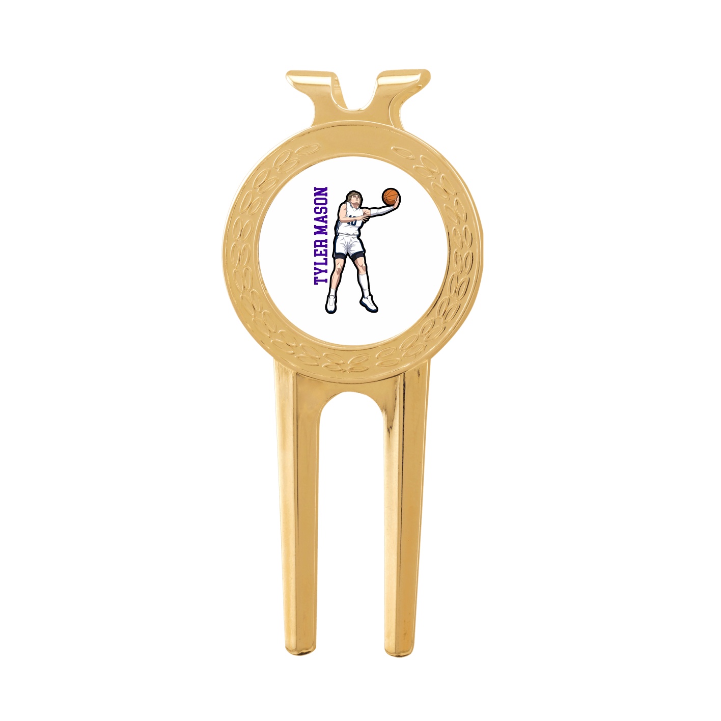 Divot Tool with Ball Marker — Name Vertical in Classic