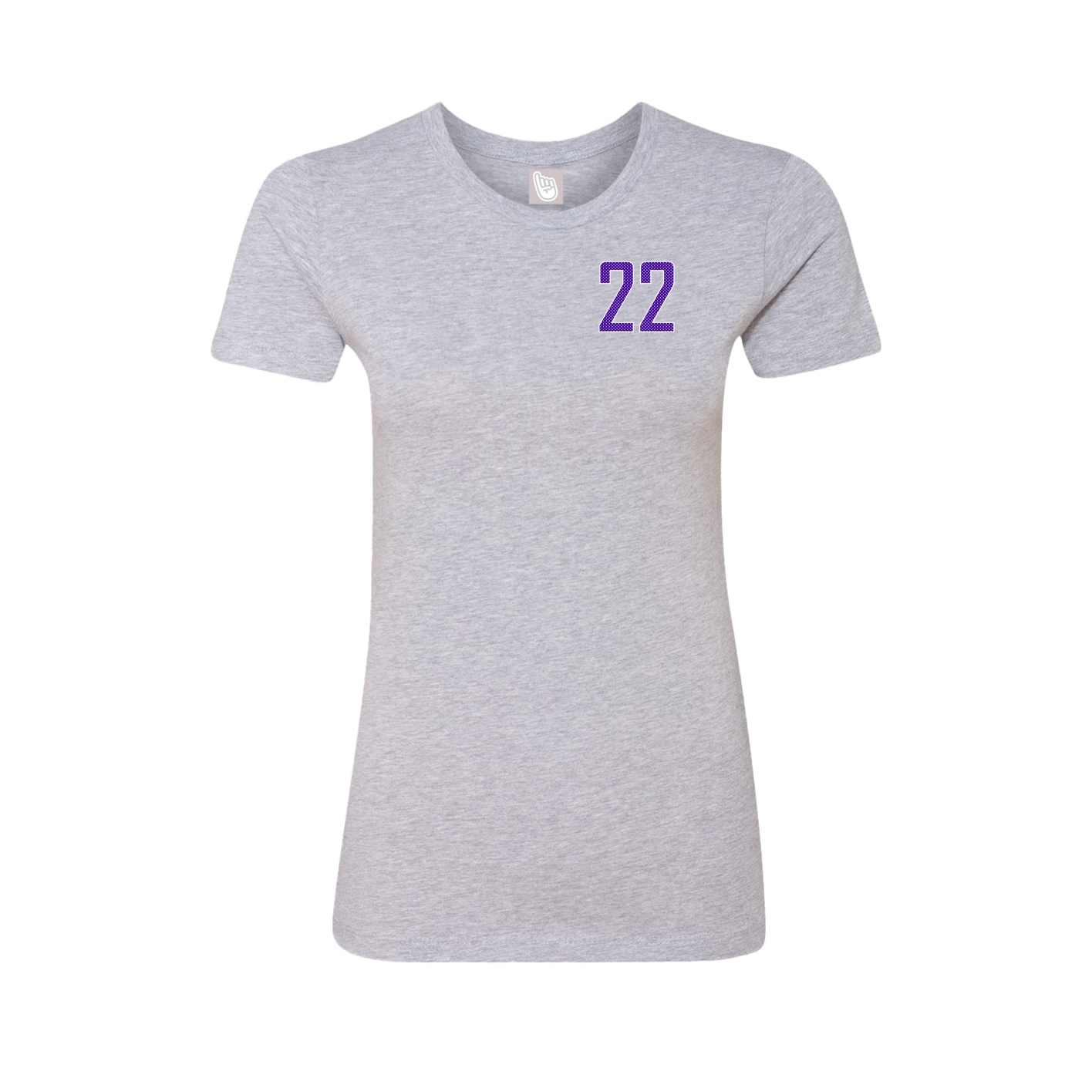 Womens Tee — Front Shirsy in Grey