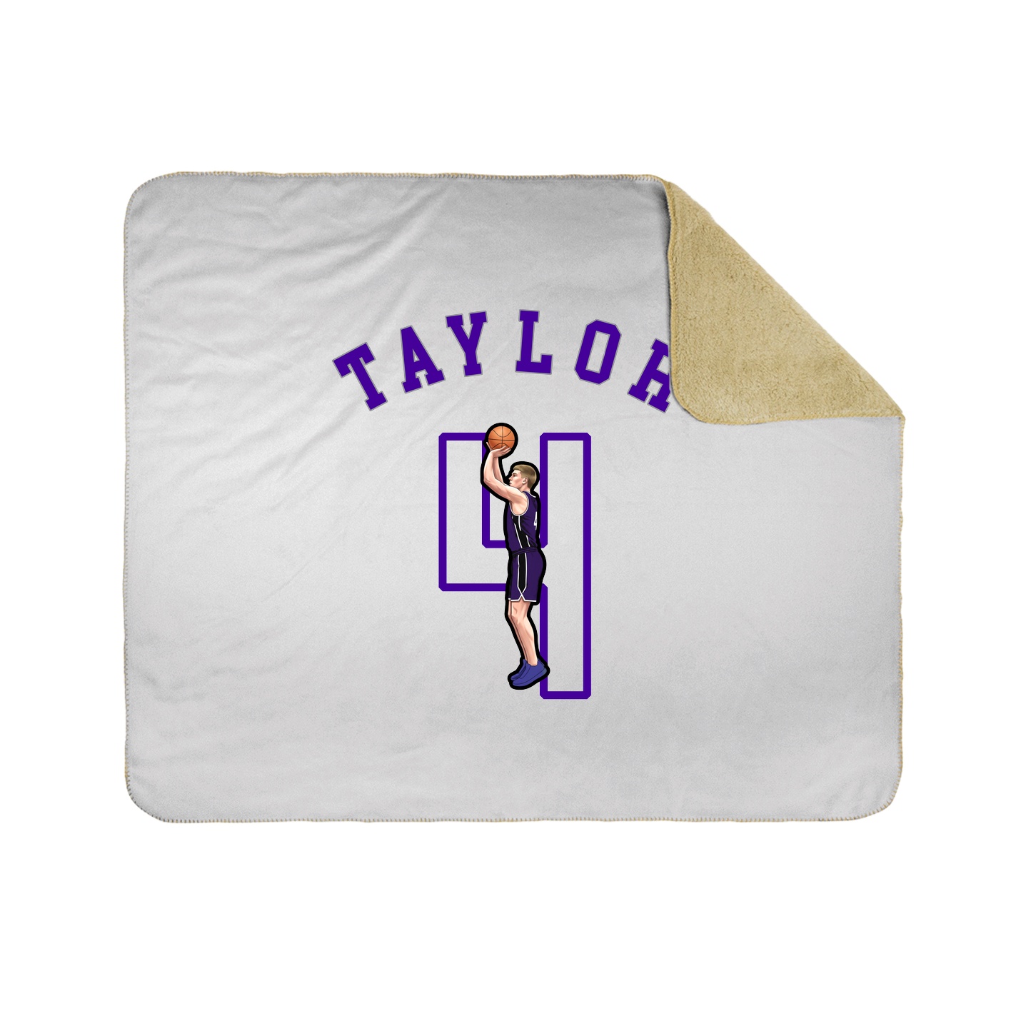 Throw Blanket — Shirsey Arch in White