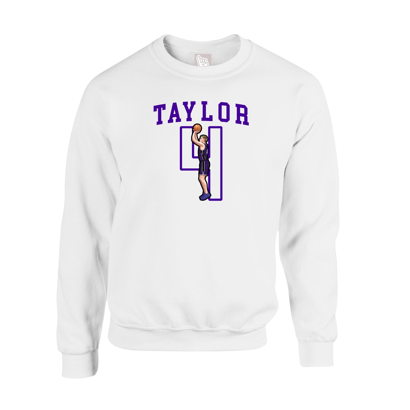 Fleece Crew — Shirsey in White
