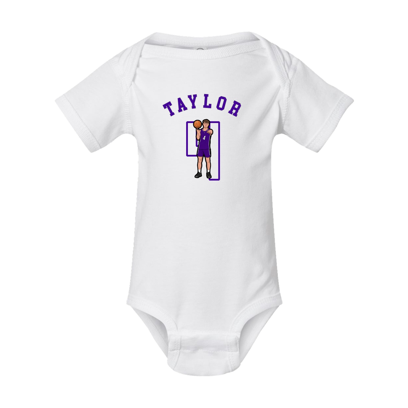 Baby Onesie — Shirsey Arch in White