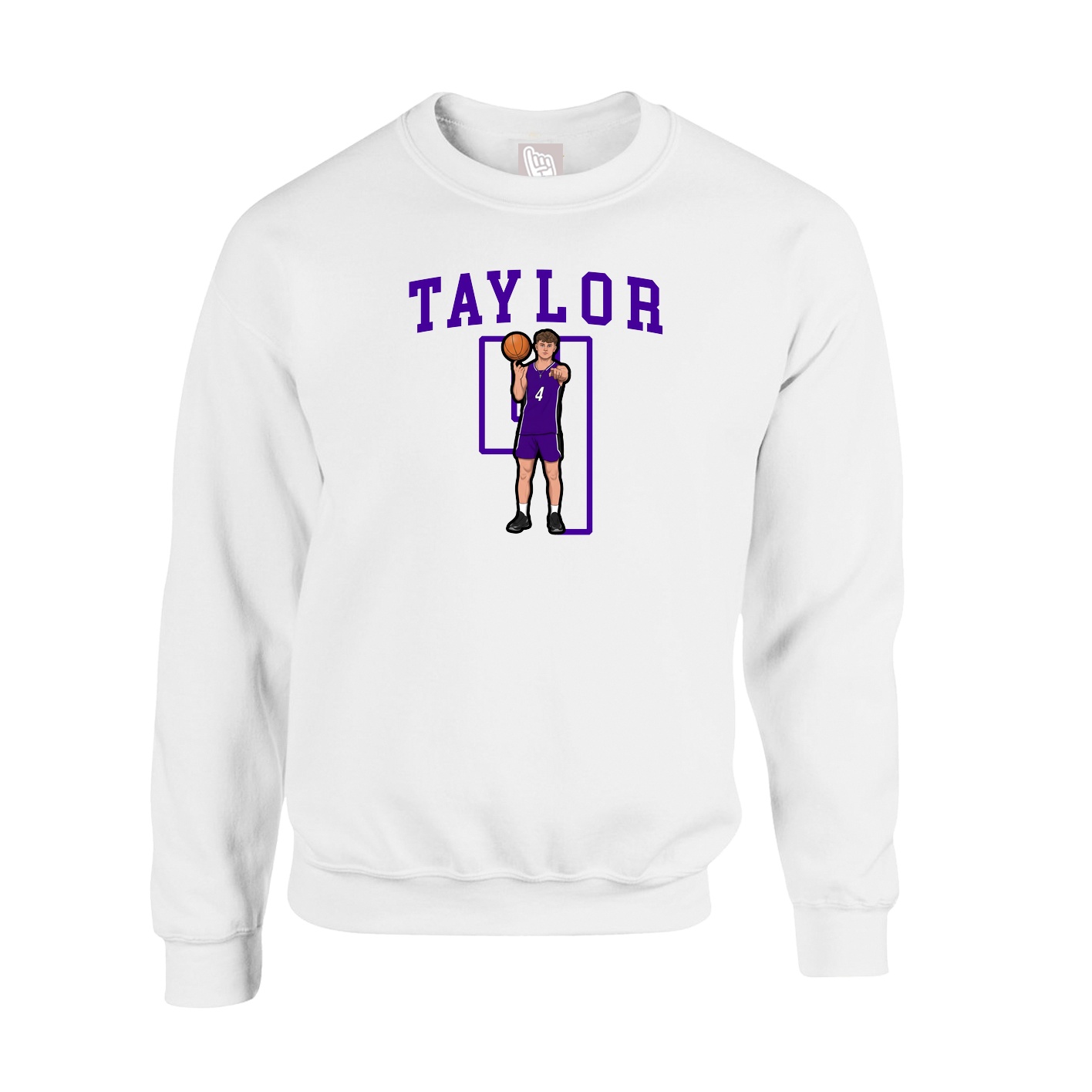 Fleece Crew — Shirsey in White