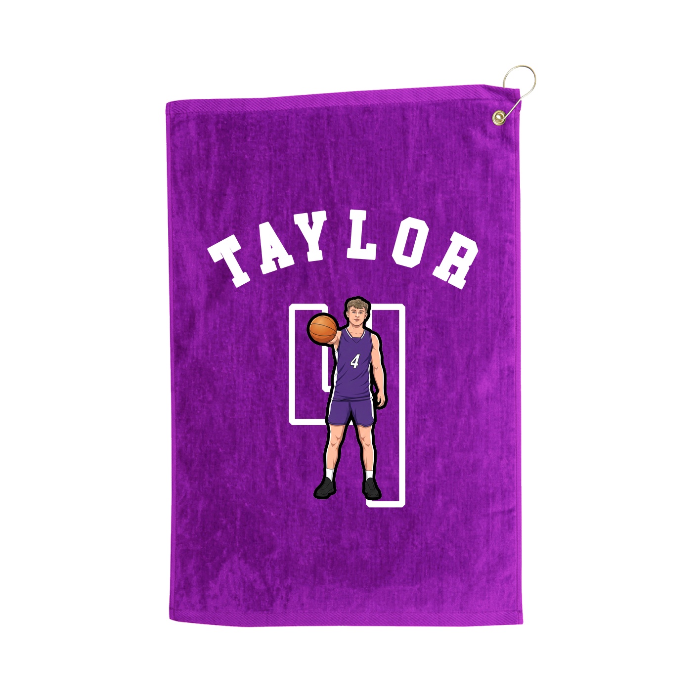 Golf Towel — Shirsey Arch in Purple