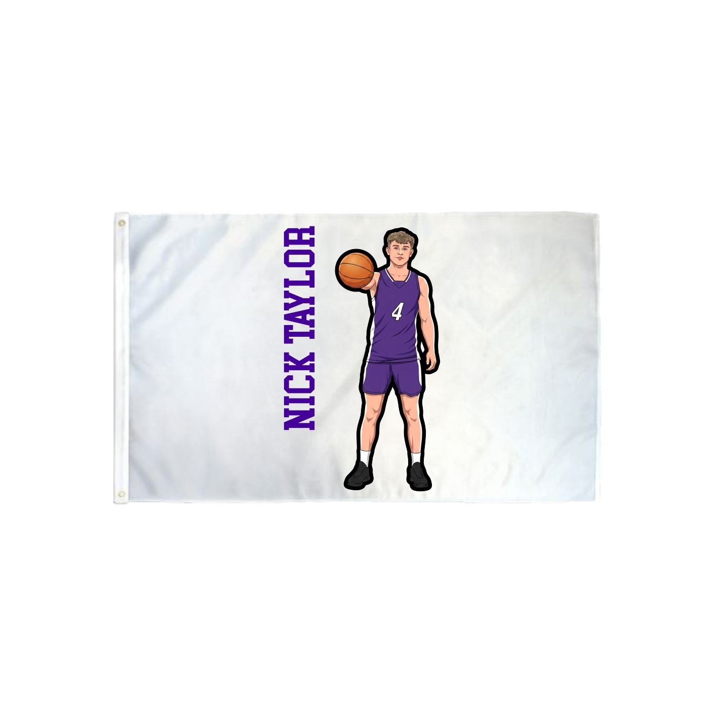3x5 Flag — Name Vertical in Classic
