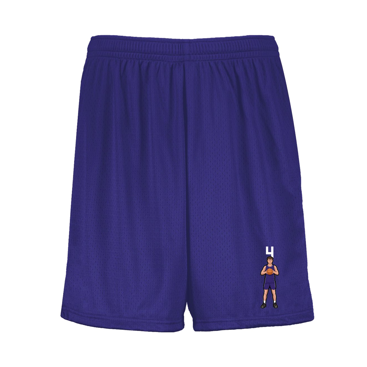 Shorts — Number Top in Purple