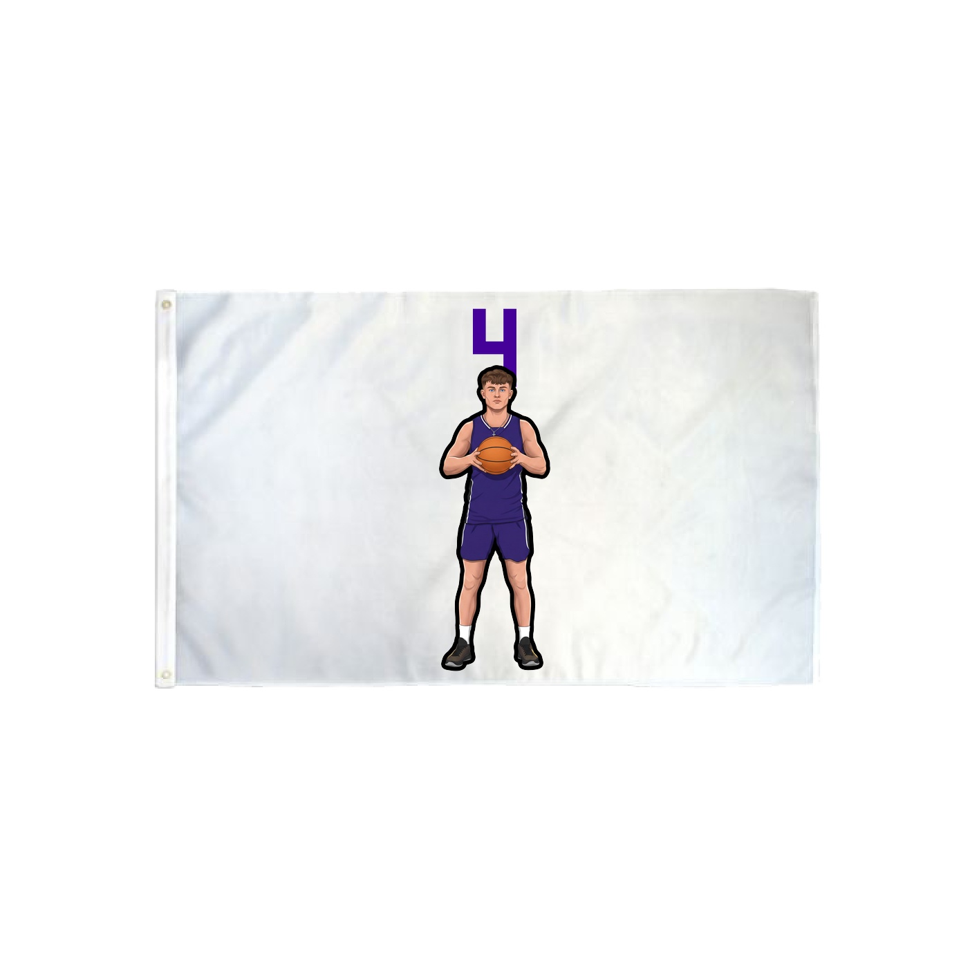 3x5 Flag — Number Top in Classic