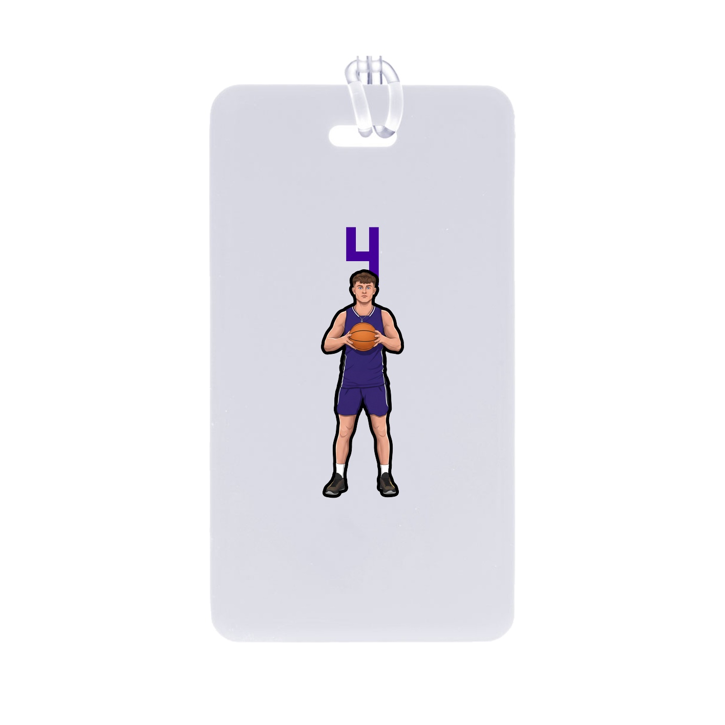 Bag Tag — Number Top in Classic