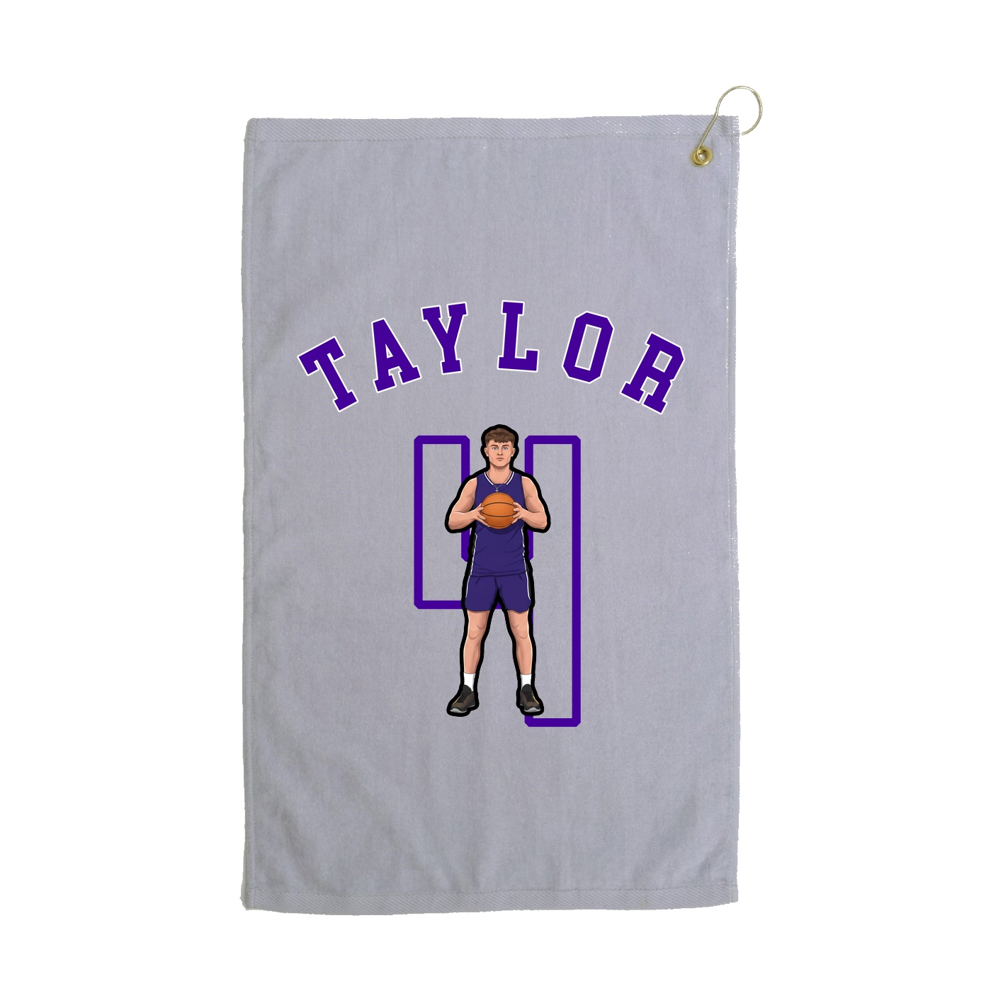 Golf Towel — Shirsey Arch in Grey