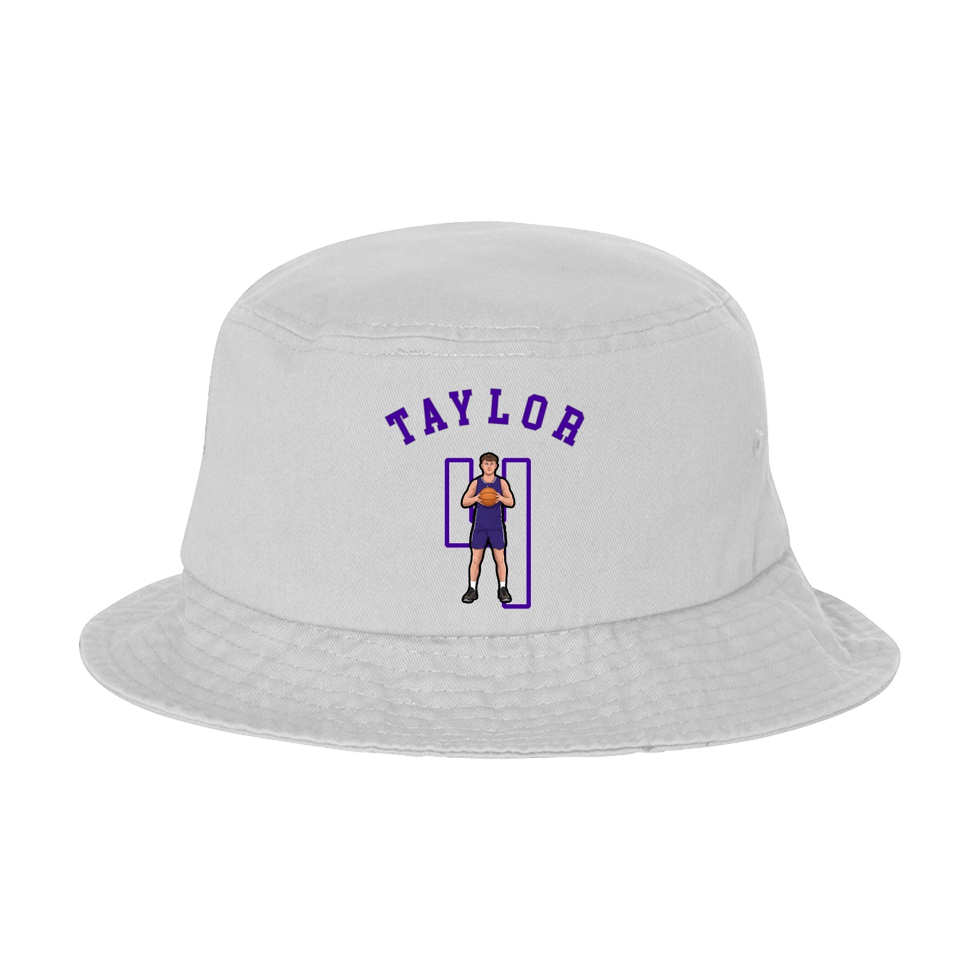 Bucket Cap — Shirsey Arch in White