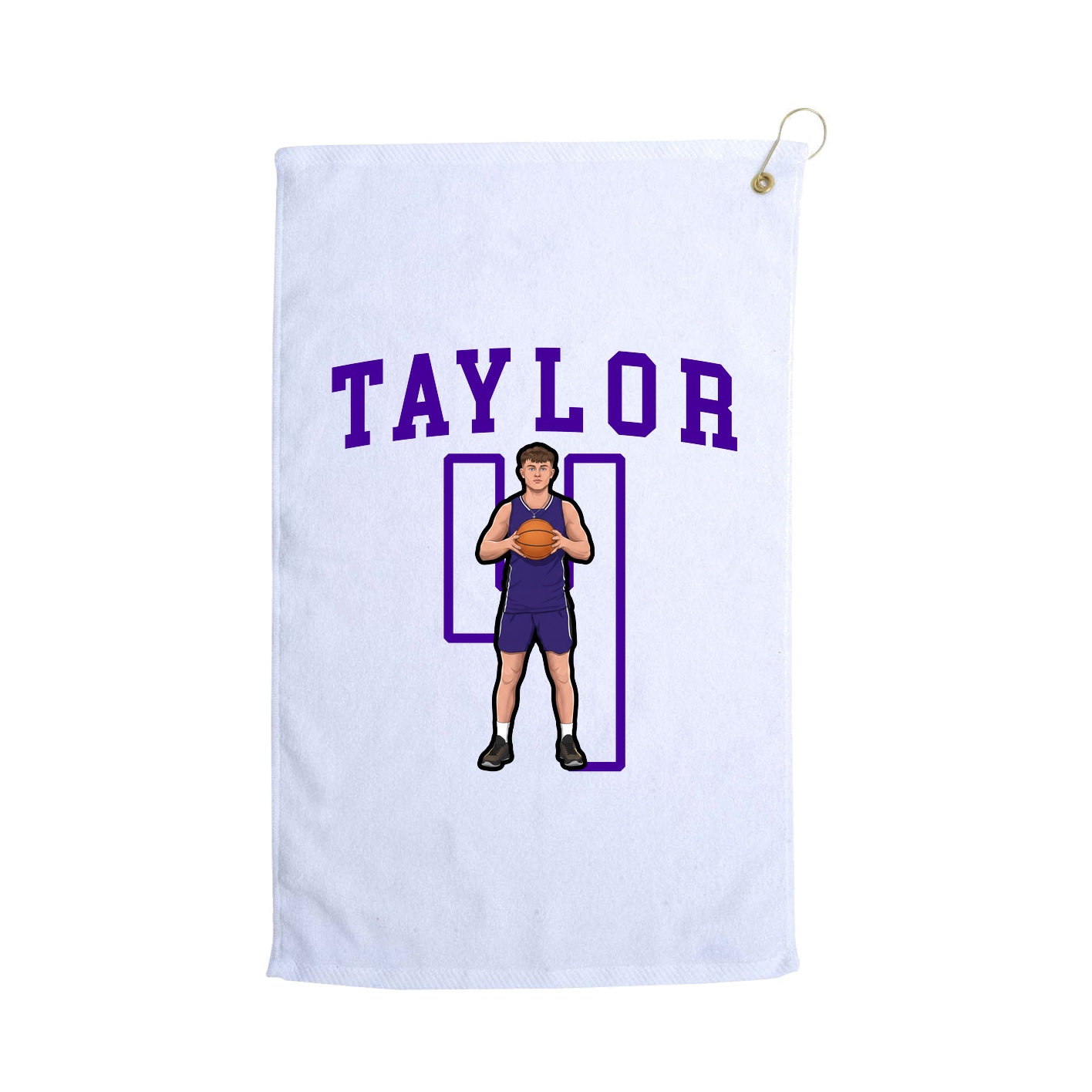 Golf Towel — Shirsey in White