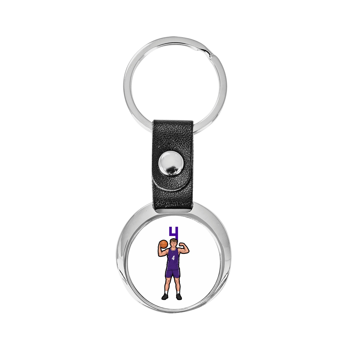 Key Chain — Number Top in Classic
