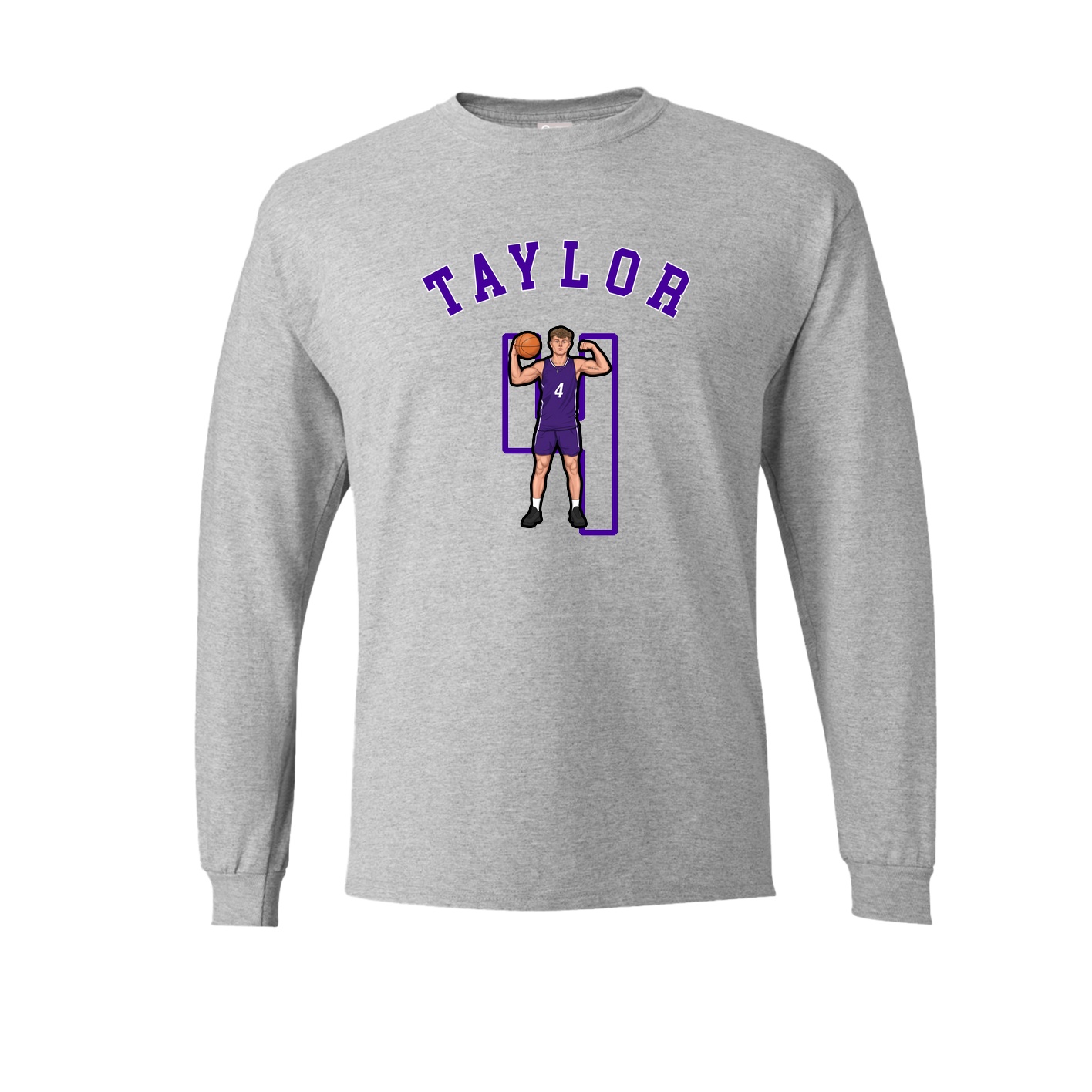 Long Sleeve Tee — Shirsey Arch in Grey