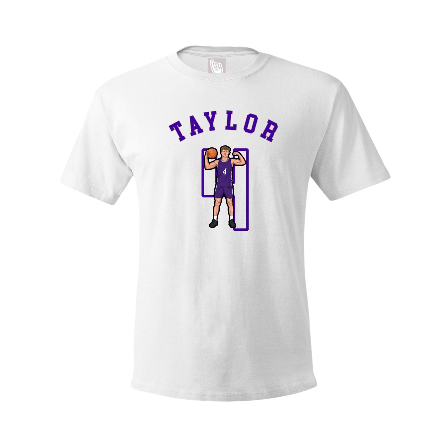 Youth Tee — Shirsey Arch in White