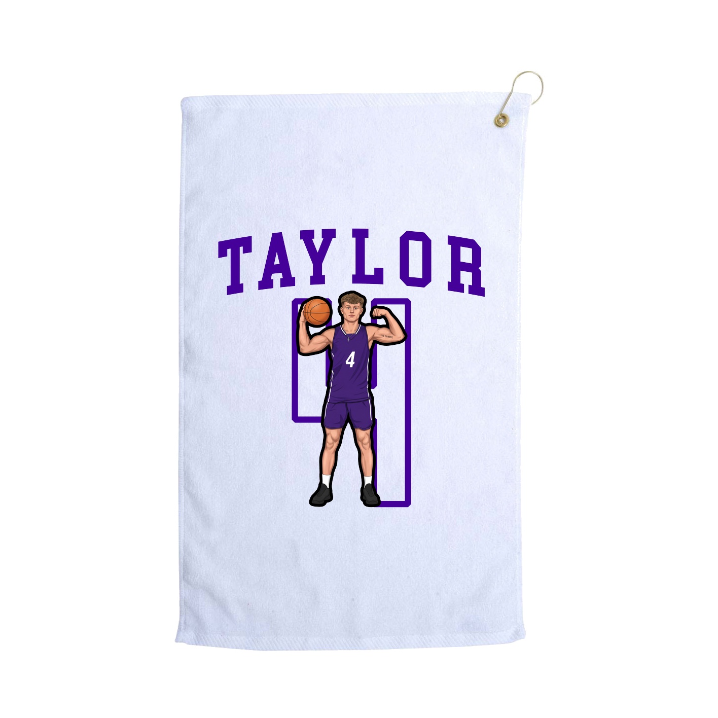 Golf Towel — Shirsey in White
