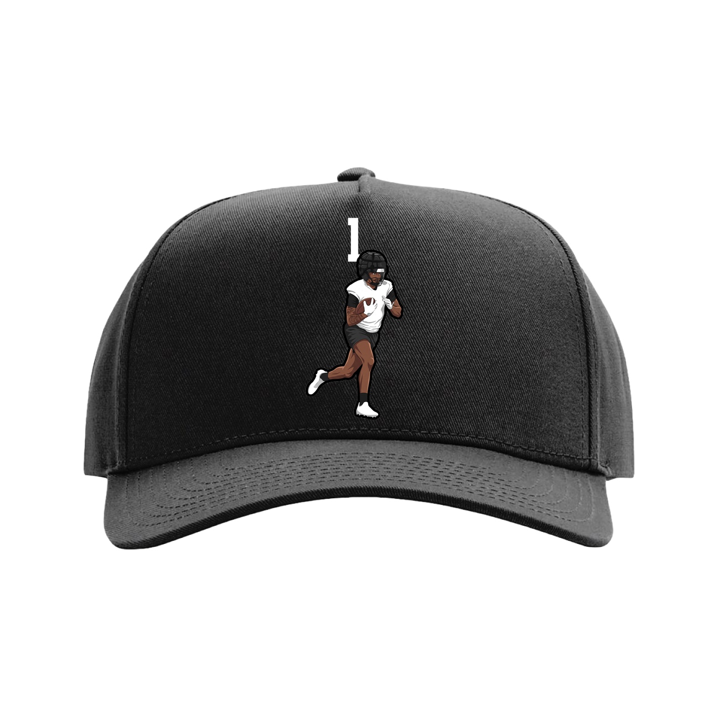 Full Fabric Five-Panel Champ Cap