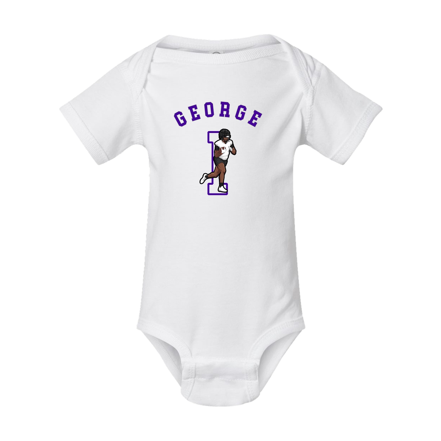 Baby Onesie — Shirsey Arch in White