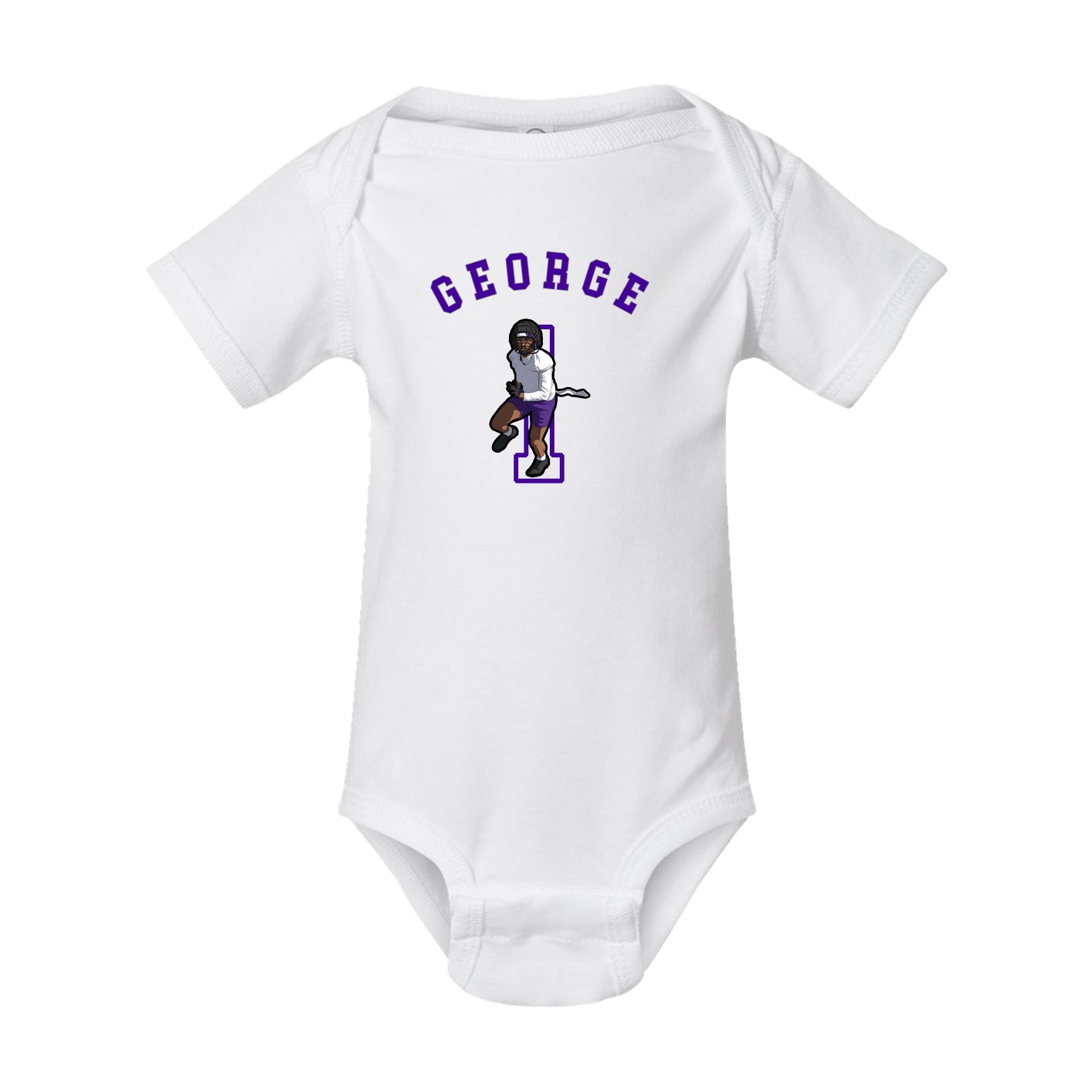 Baby Onesie — Shirsey Arch in White