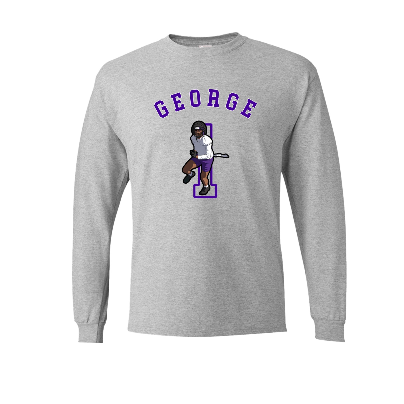 Long Sleeve Tee — Shirsey Arch in Grey