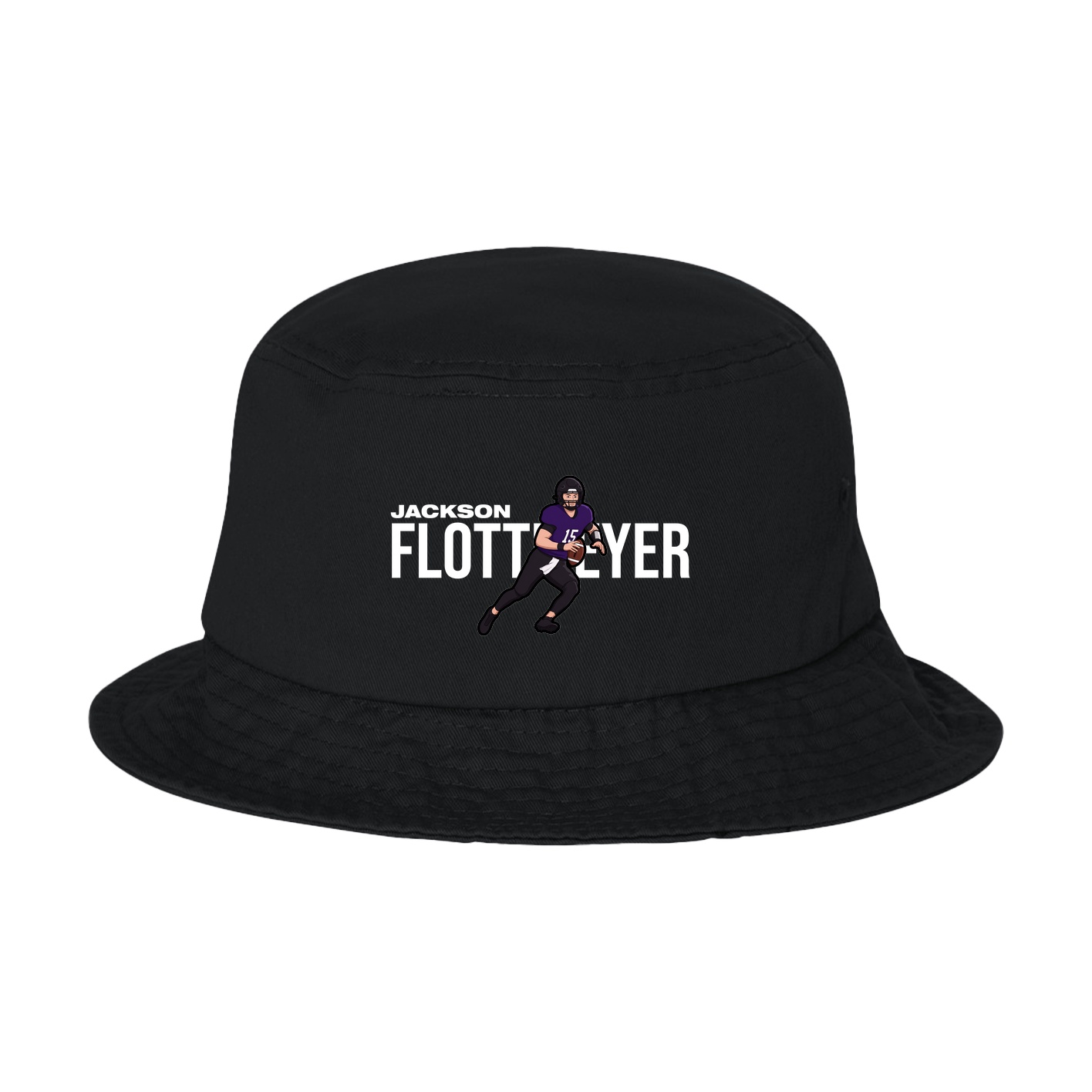 Bucket Cap — Player Name in Black