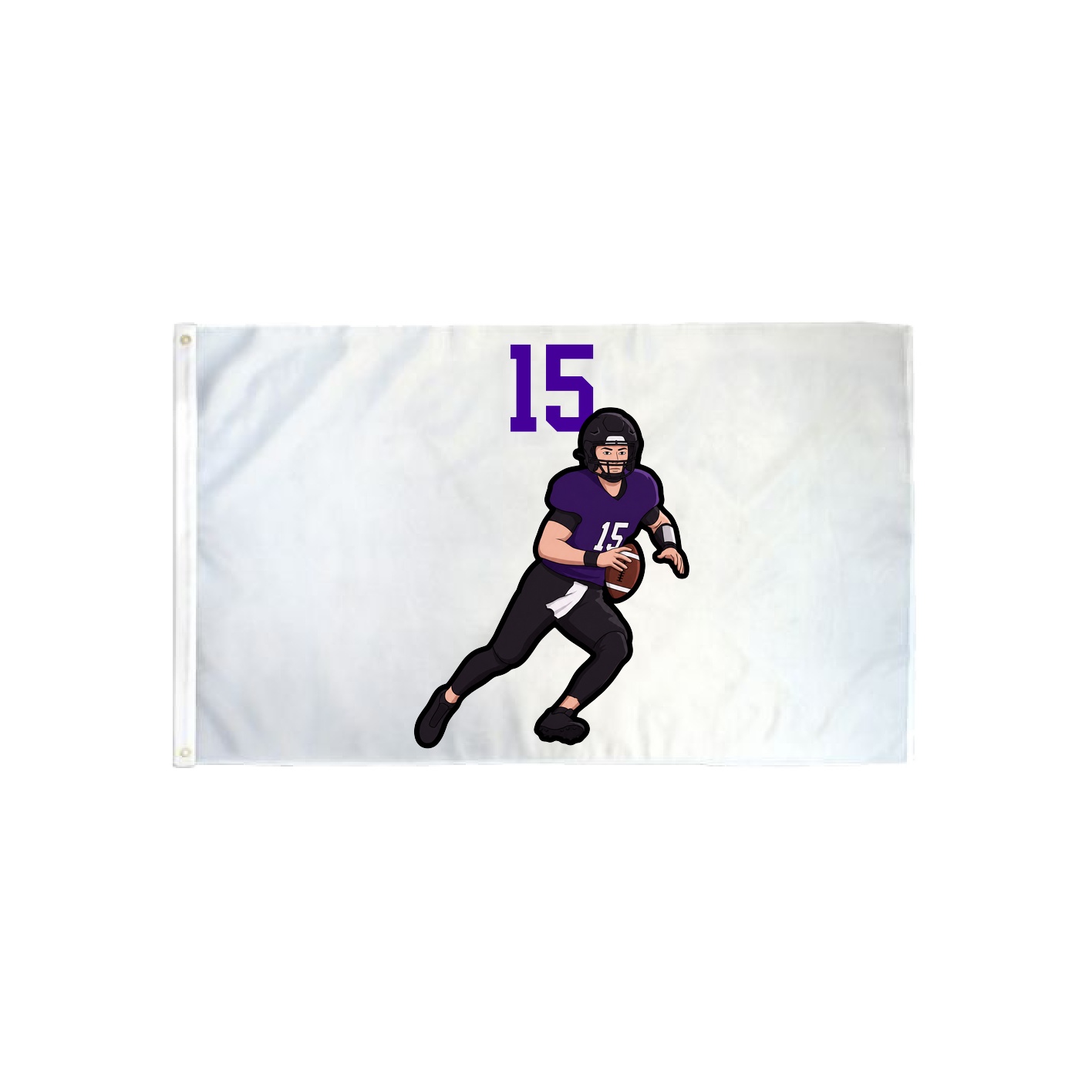 3x5 Flag — Number Top in Classic