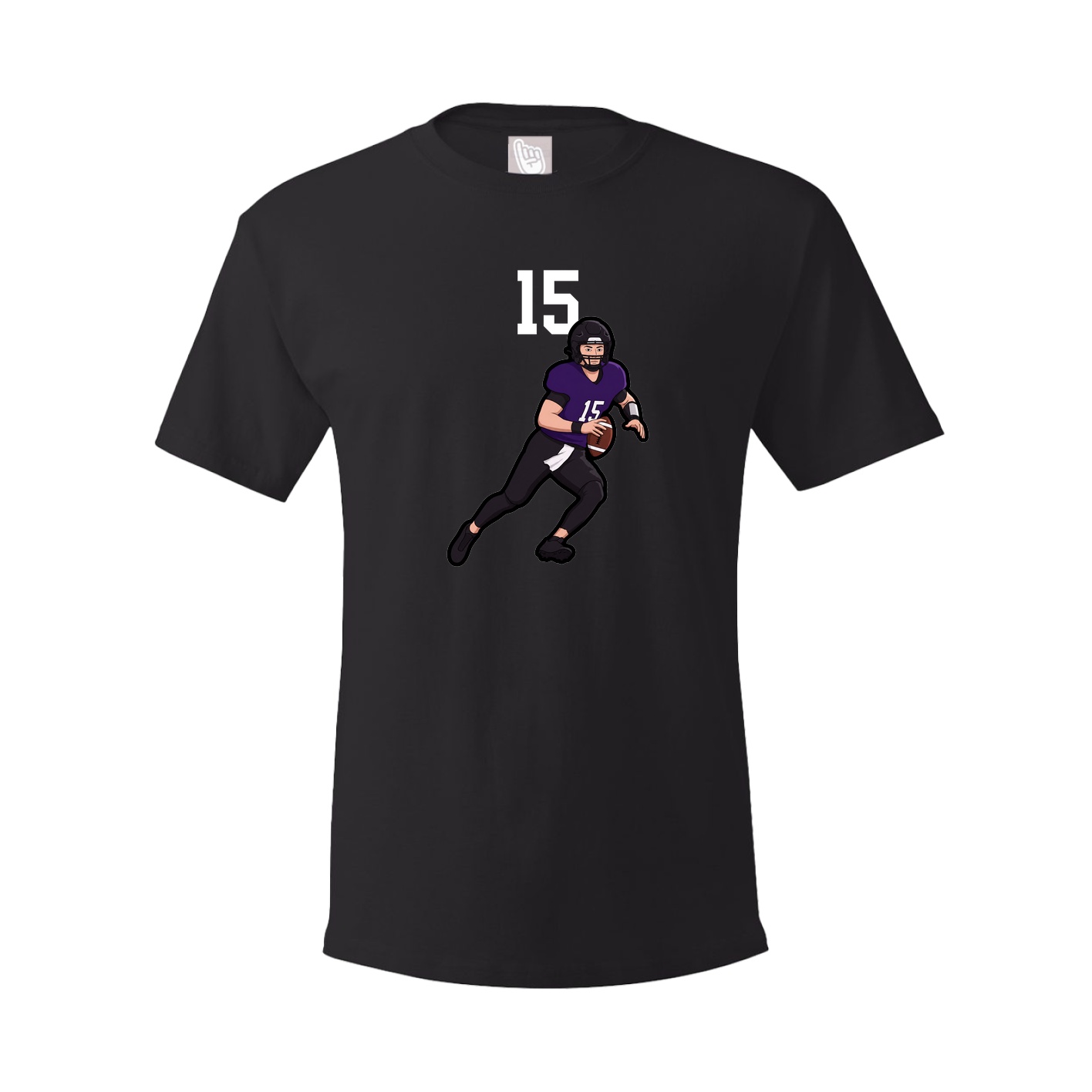 Tee — Number Top in Black