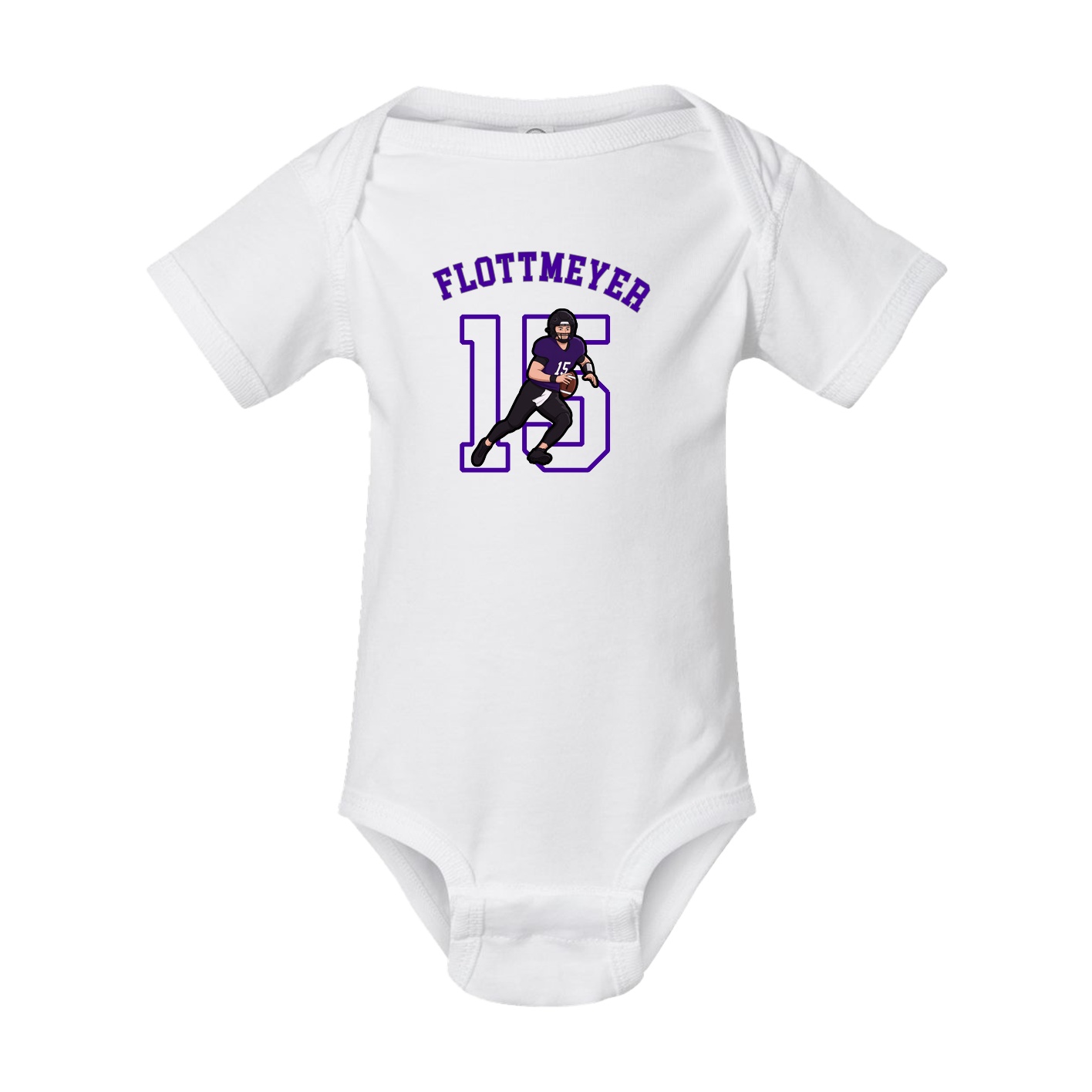 Baby Onesie — Shirsey Arch in White