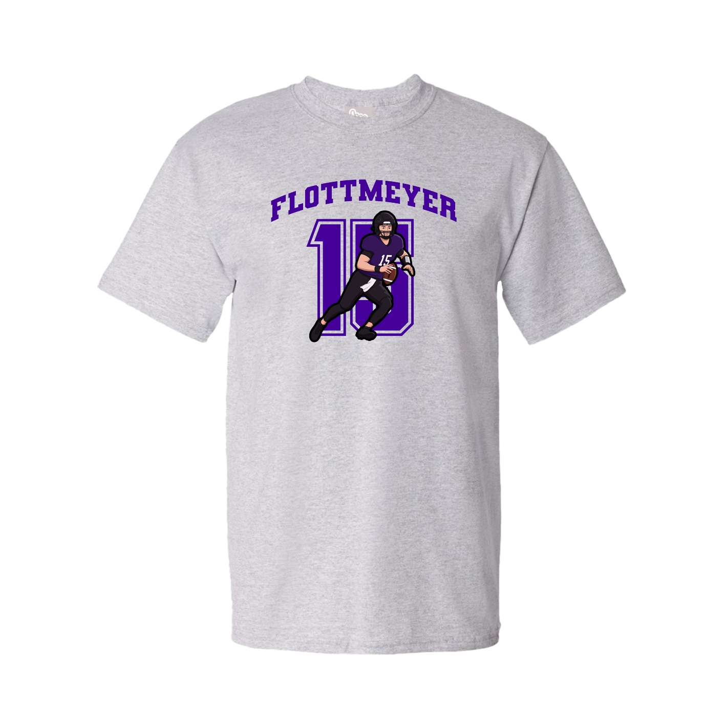 Tee — Number in Grey