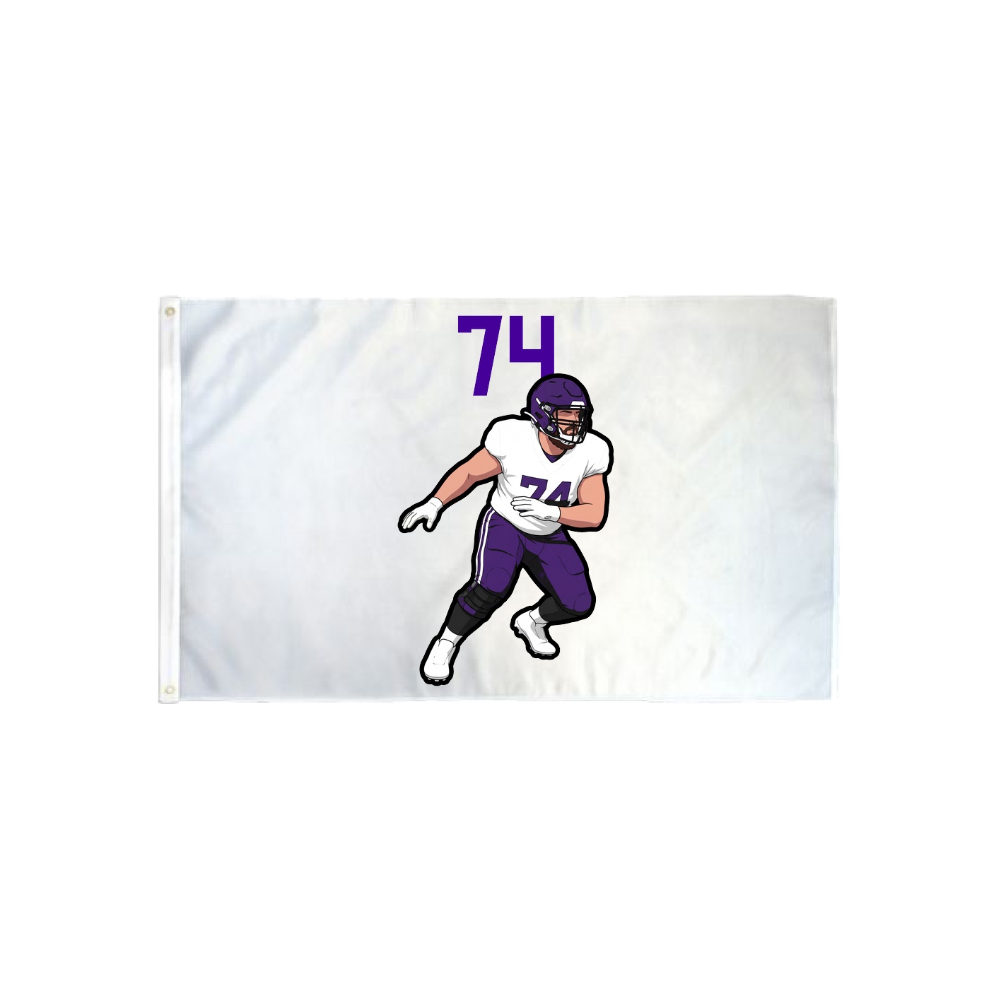 3x5 Flag — Number Top in Classic