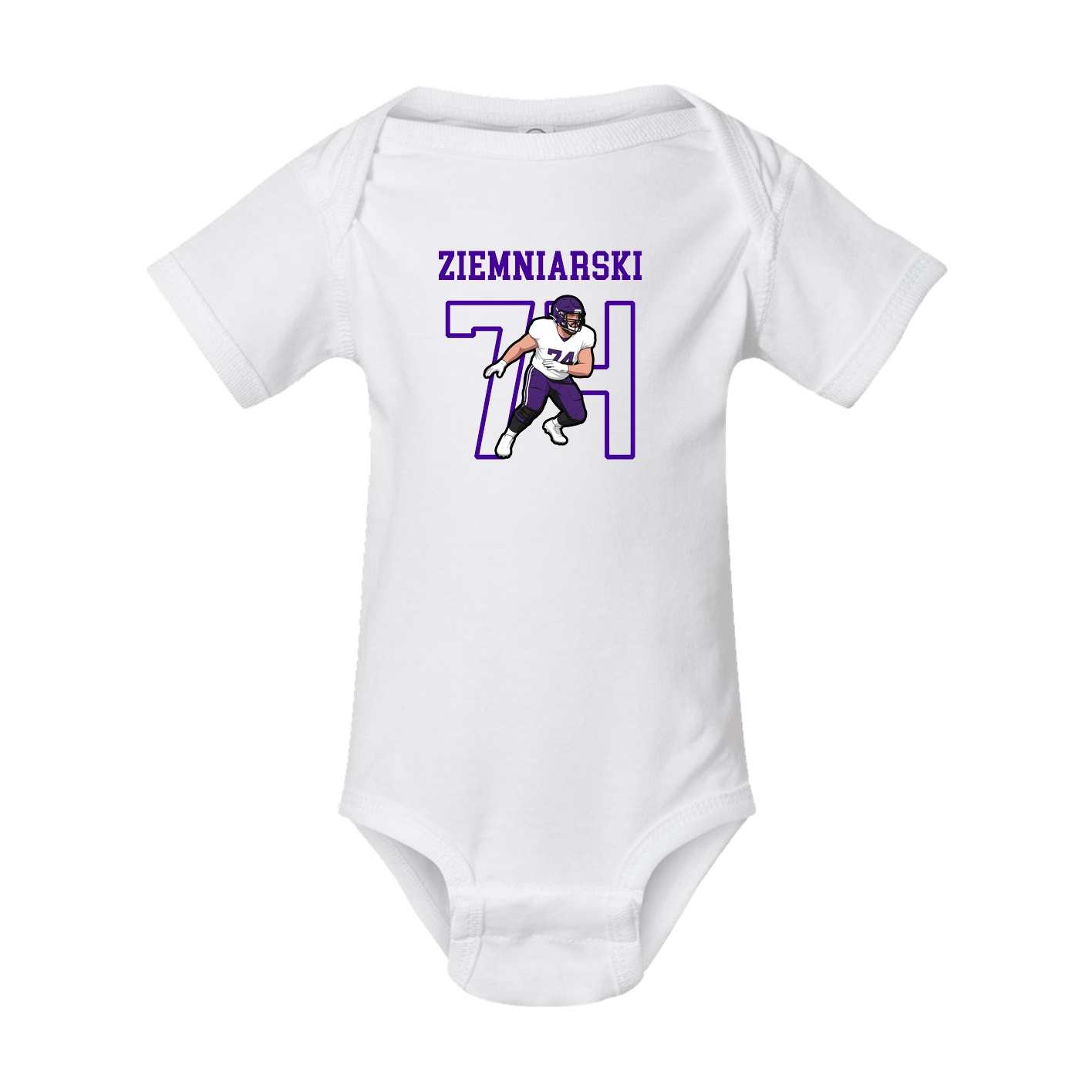 Baby Onesie — Shirsey in White