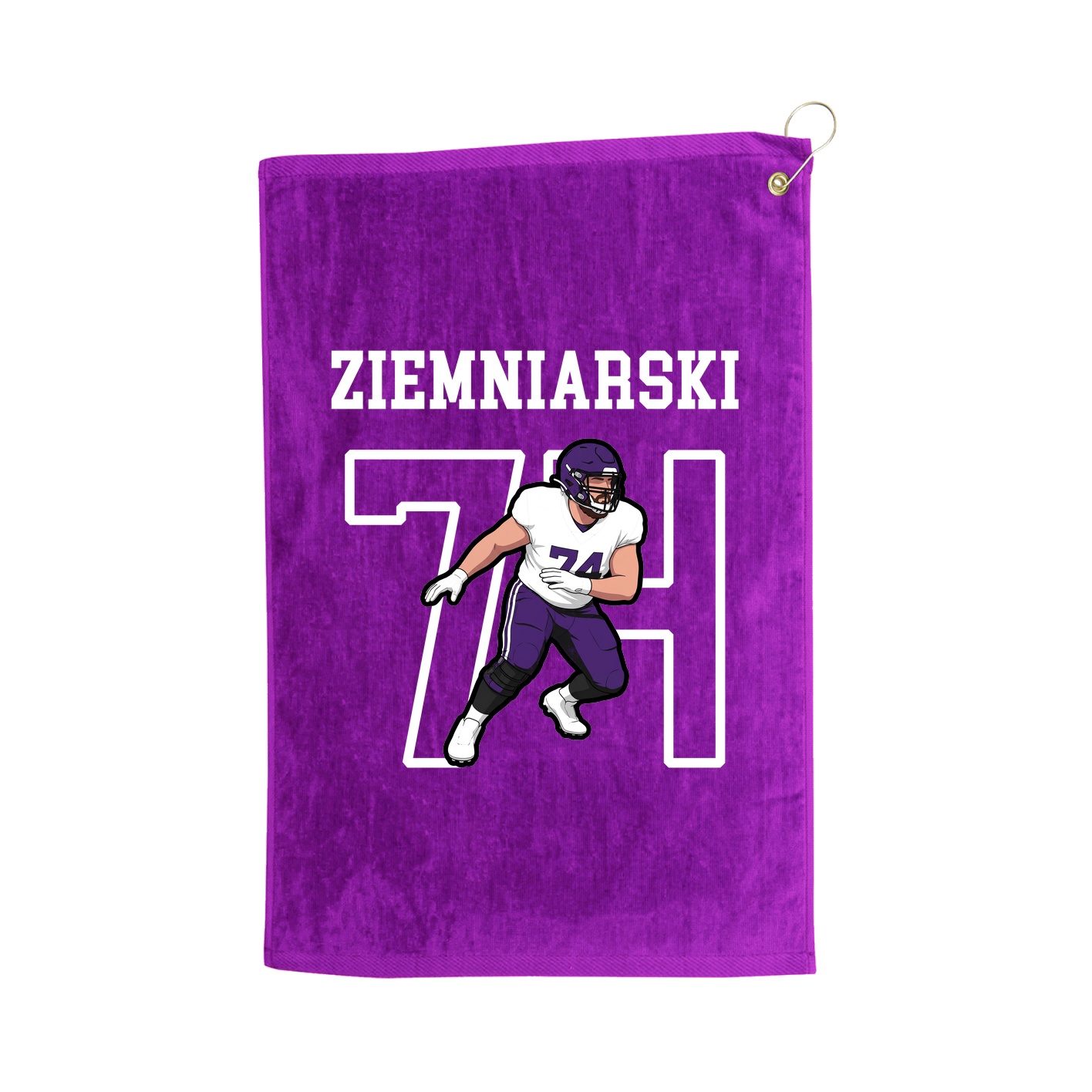 Golf Towel — Shirsey in Purple
