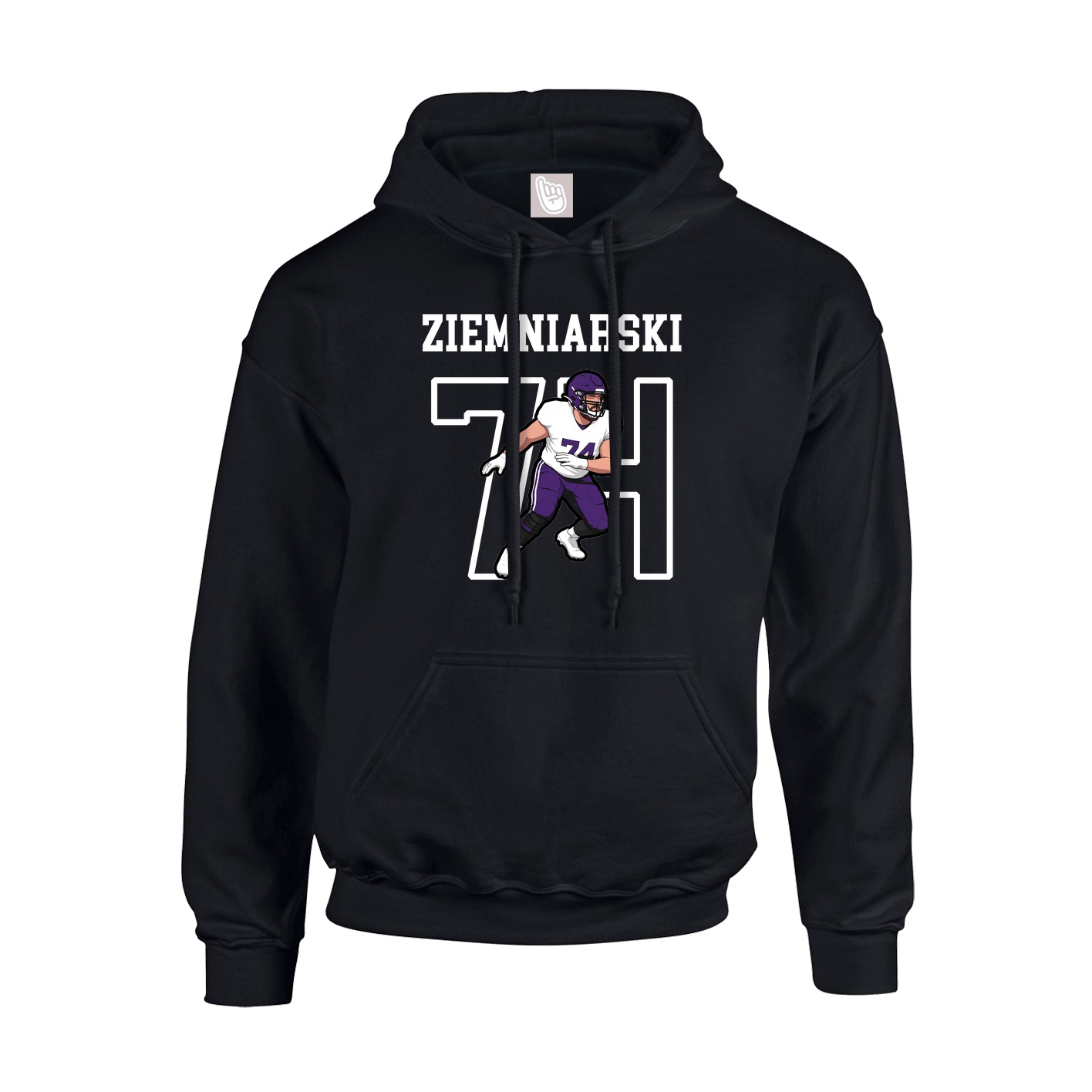 Hoodie — Shirsey in Black