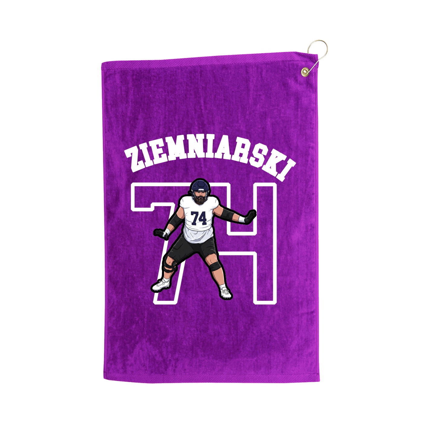 Golf Towel — Shirsey Arch in Purple