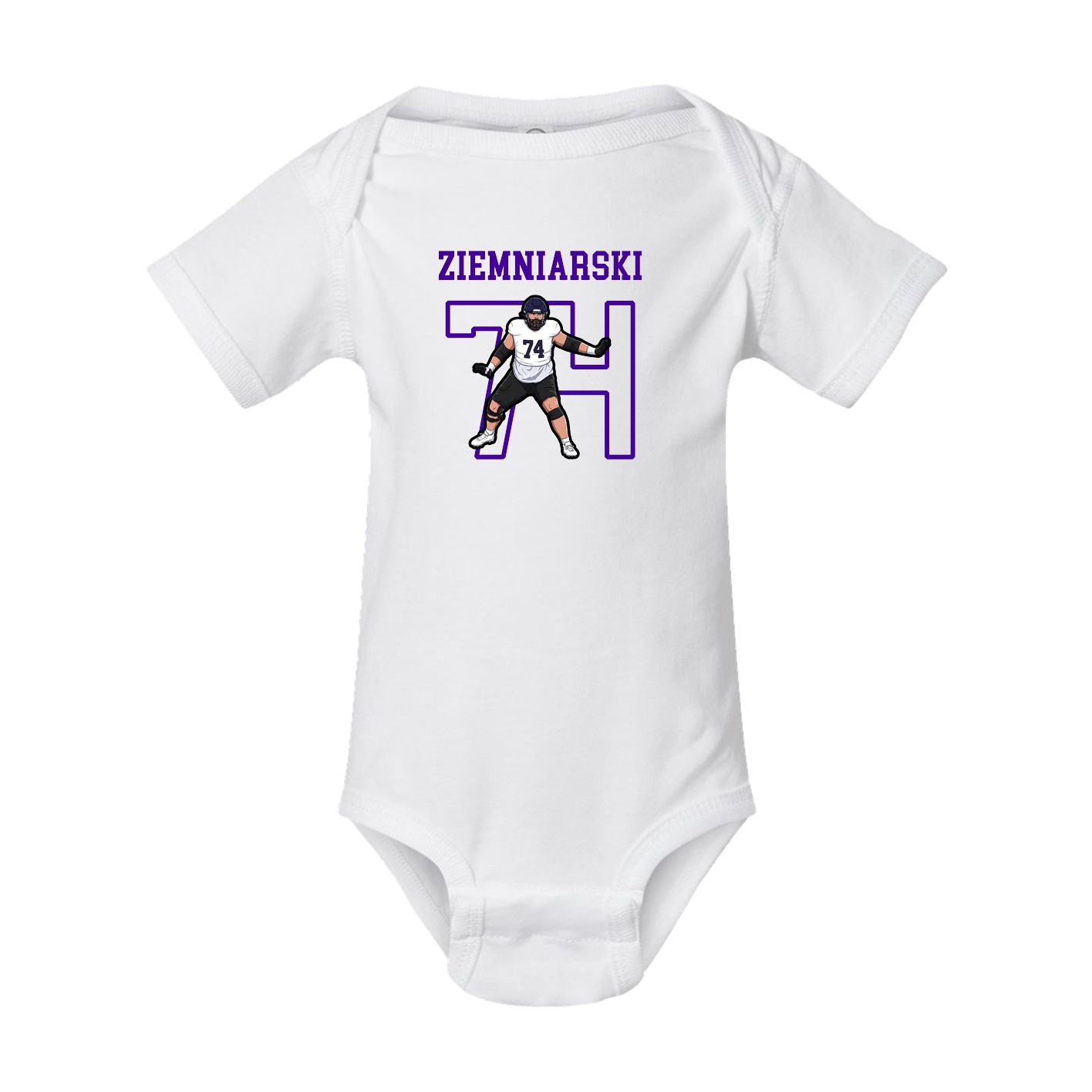 Baby Onesie — Shirsey in White