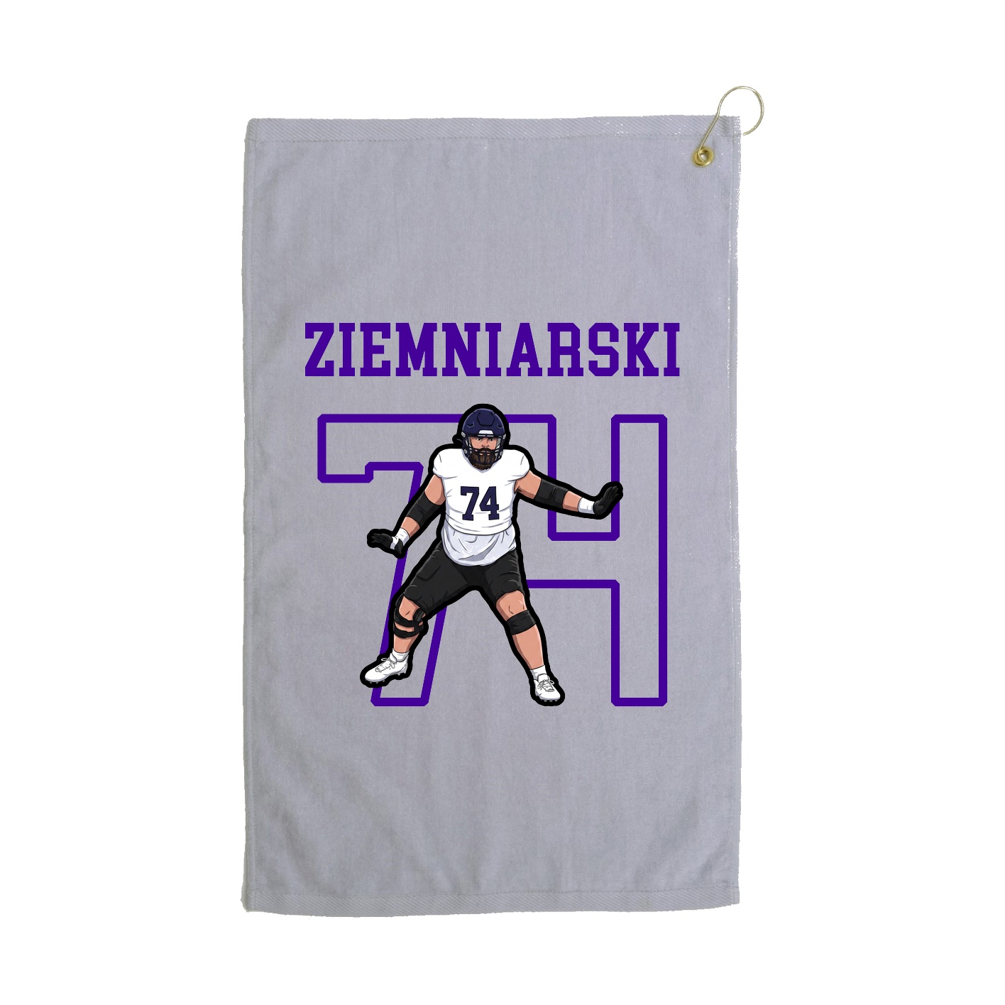 Golf Towel — Shirsey in Grey