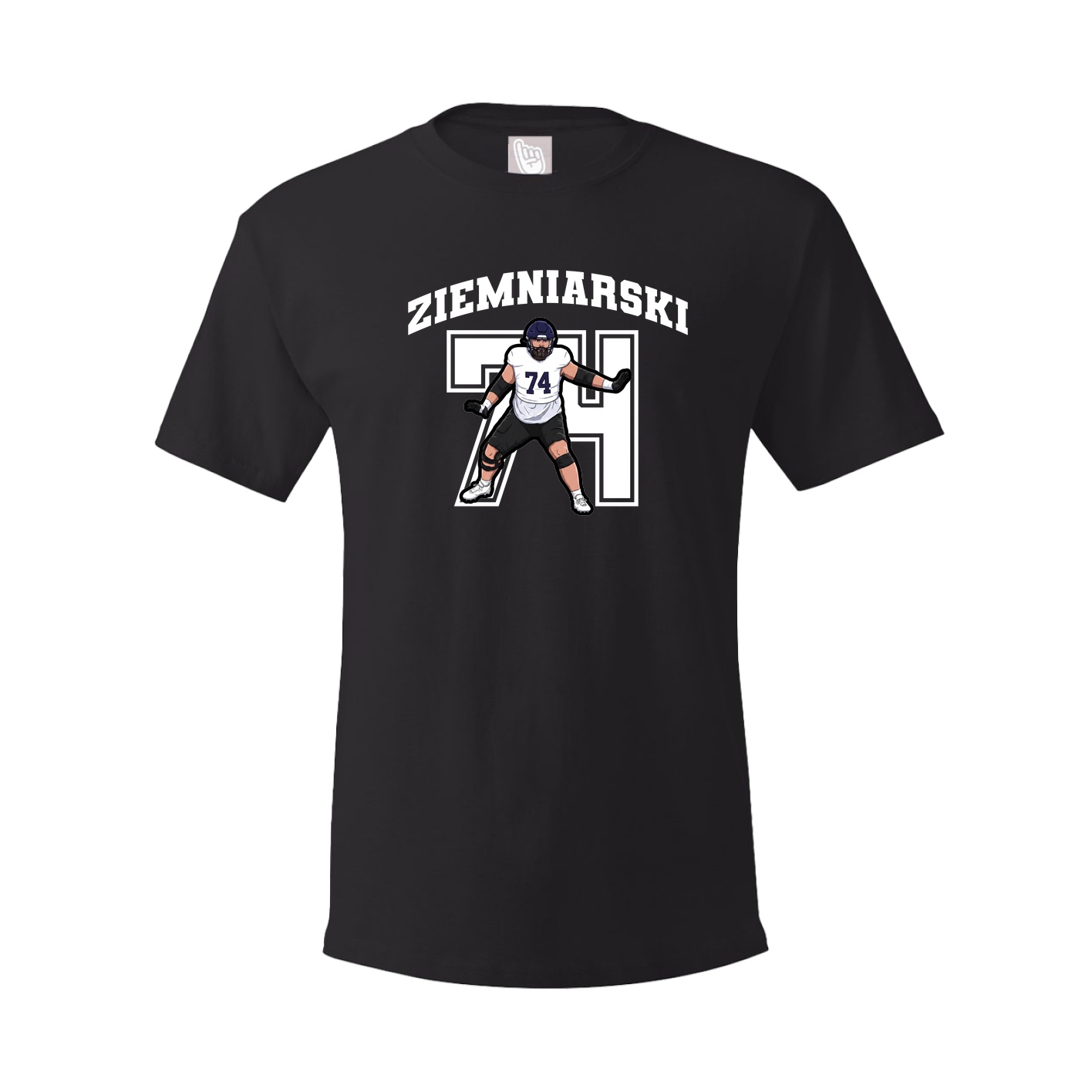 Tee — Number in Black
