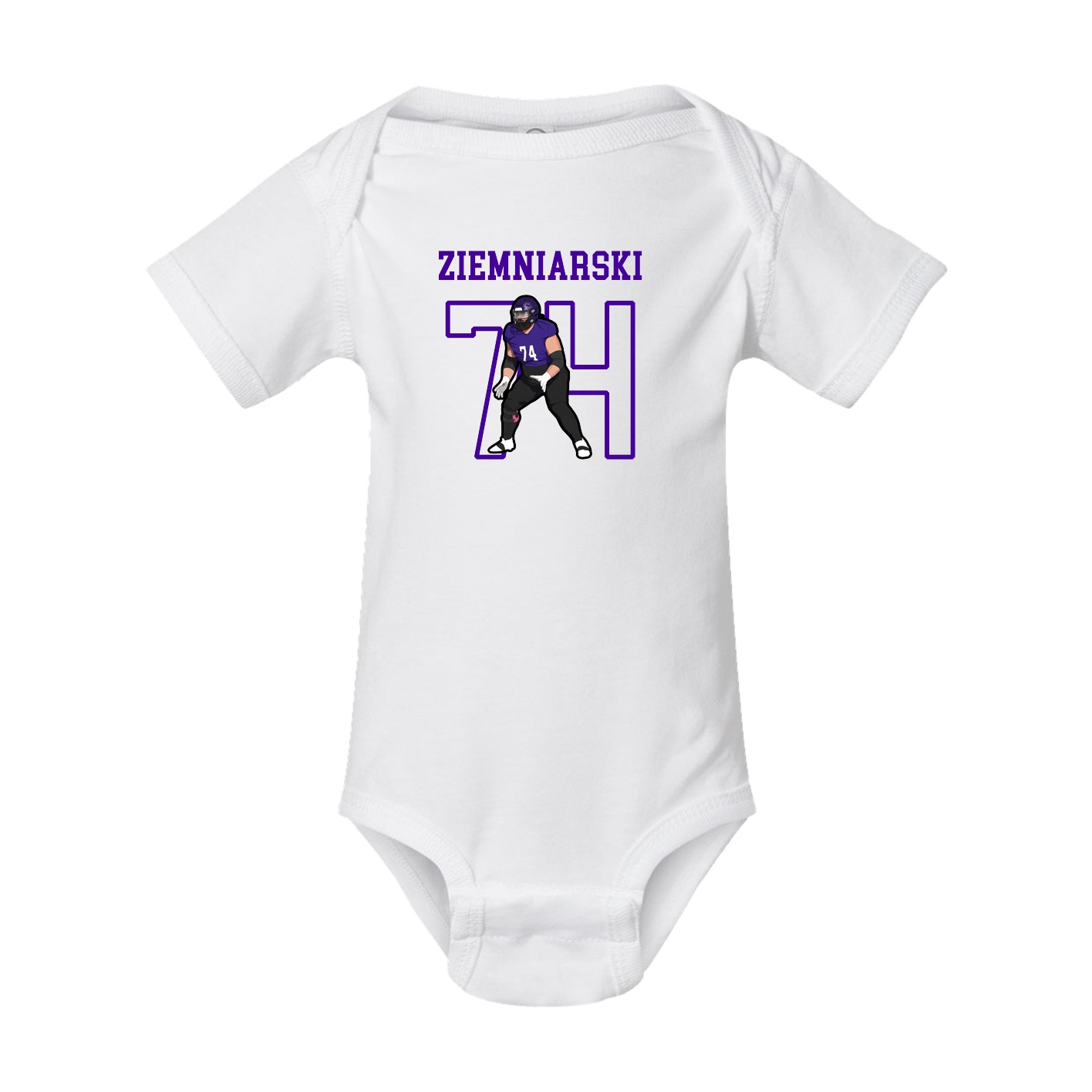 Baby Onesie — Shirsey in White