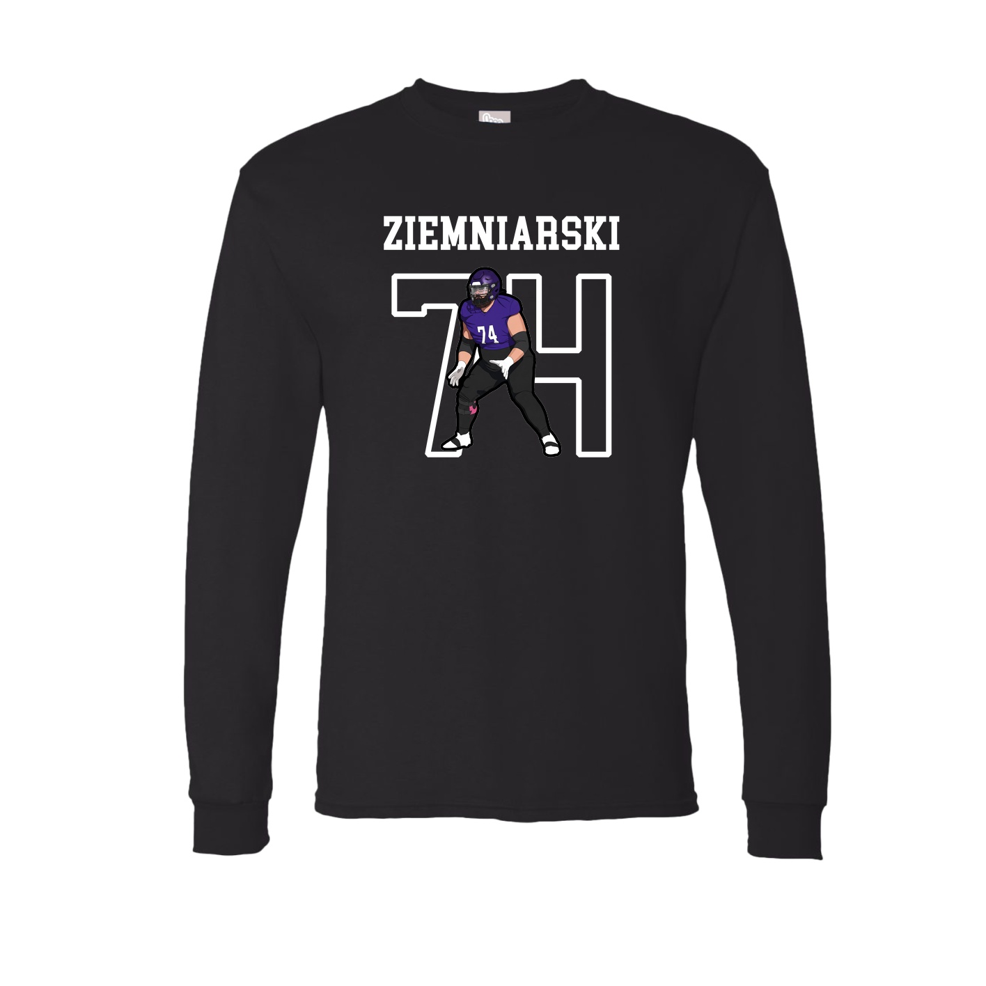 Long Sleeve Tee — Shirsey in Black