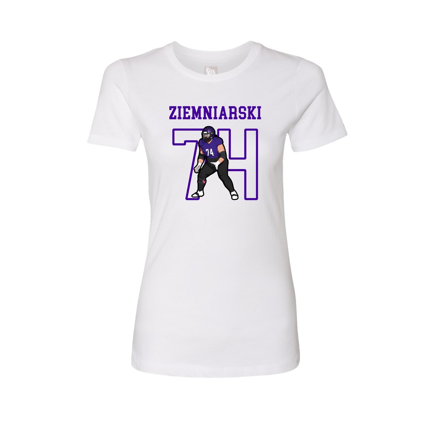 Fitted Women's Tee — Shirsey in White