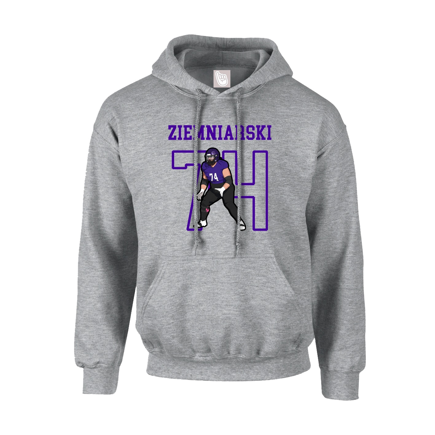 Youth Hoodie — Shirsey in Grey