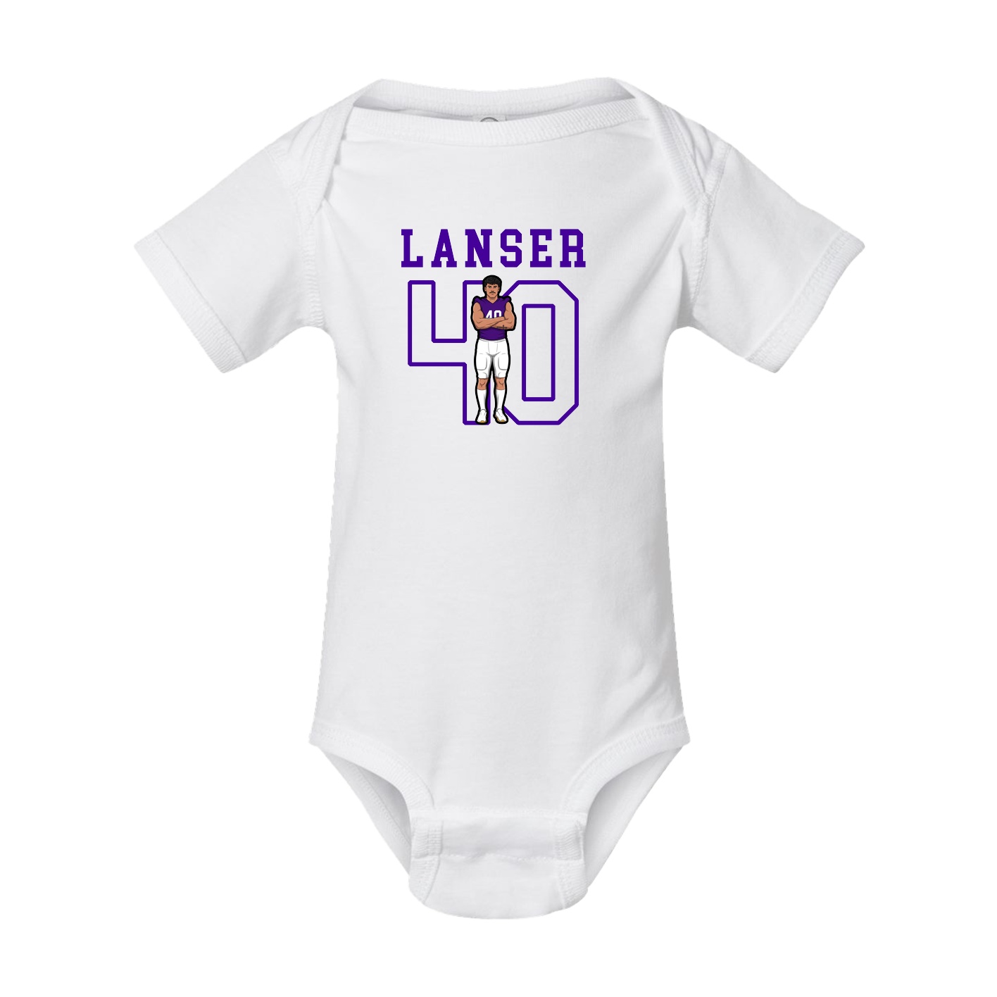 Baby Onesie — Shirsey in White