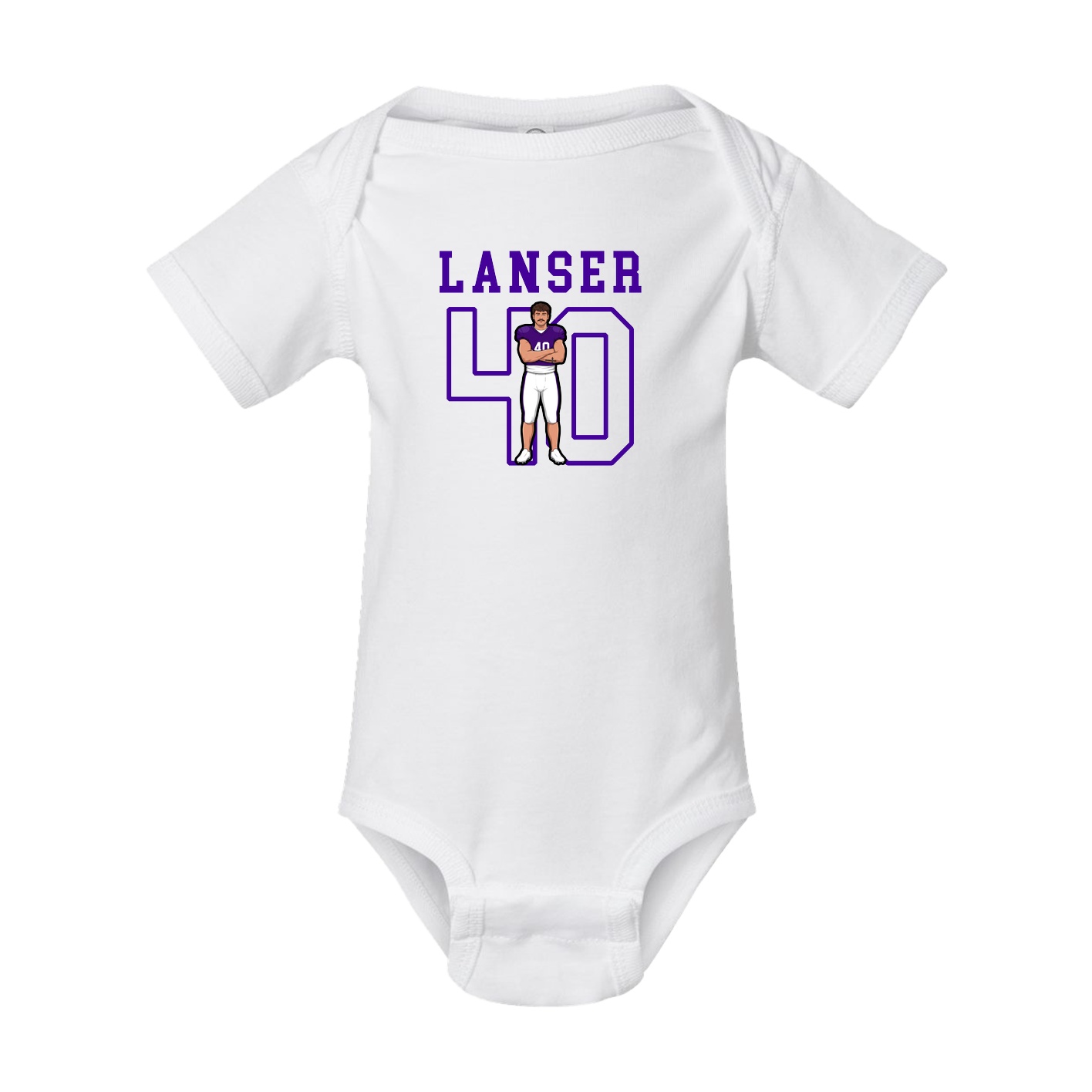 Baby Onesie — Shirsey in White