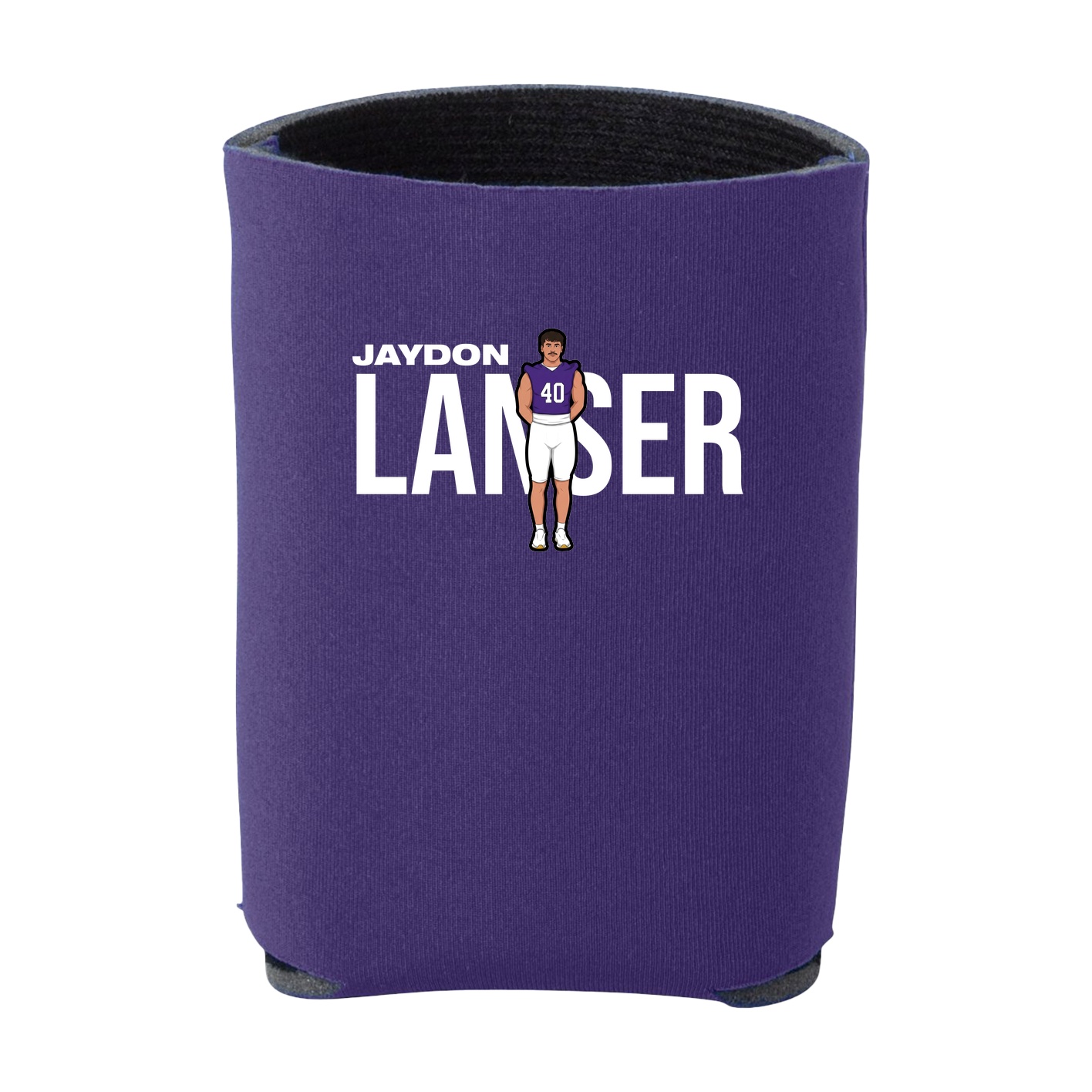 Can Holder — Player Name in Purple