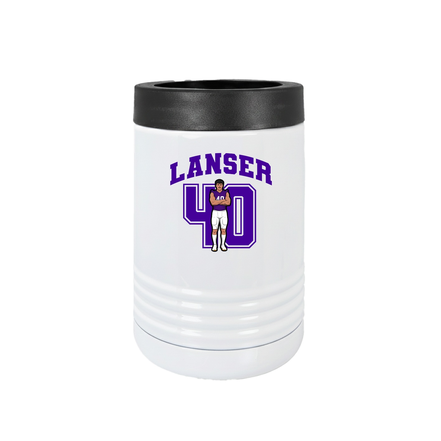 Beverage Holder — Number in White