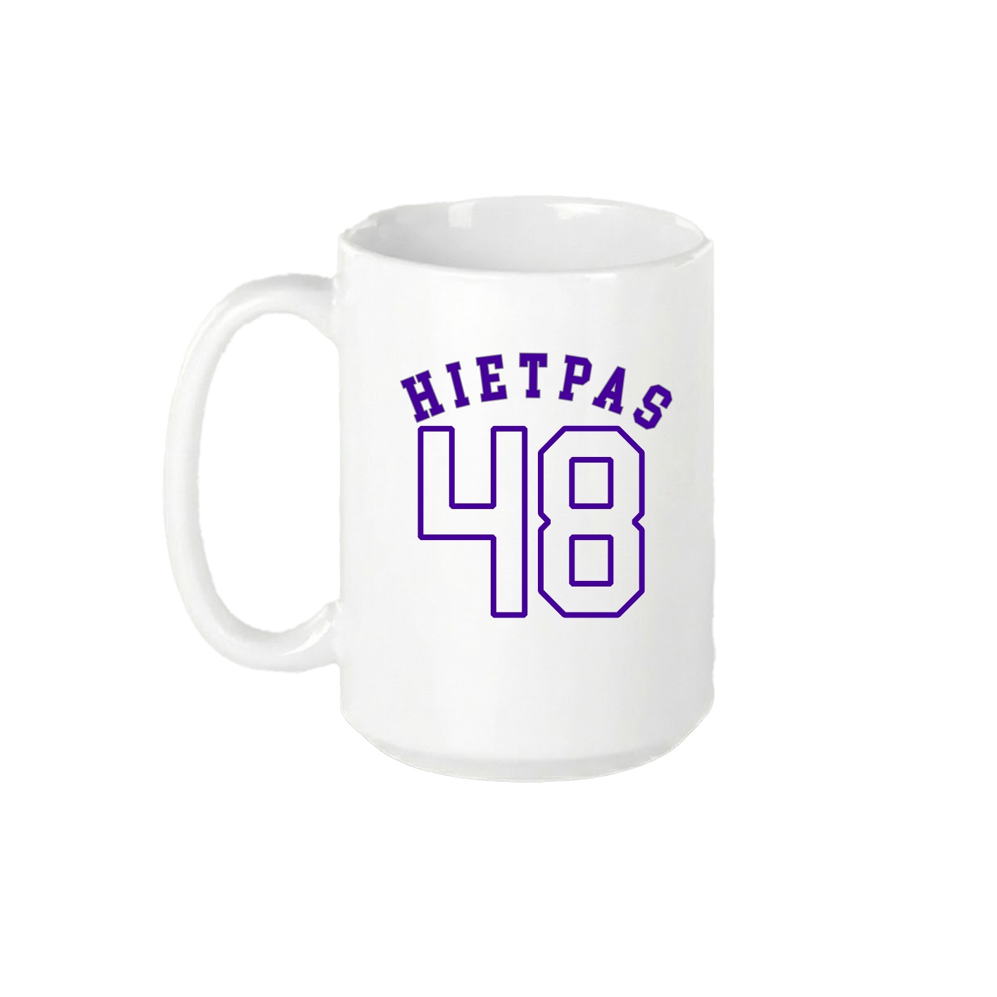 15oz Coffee Mug — Shirsey Arch in White