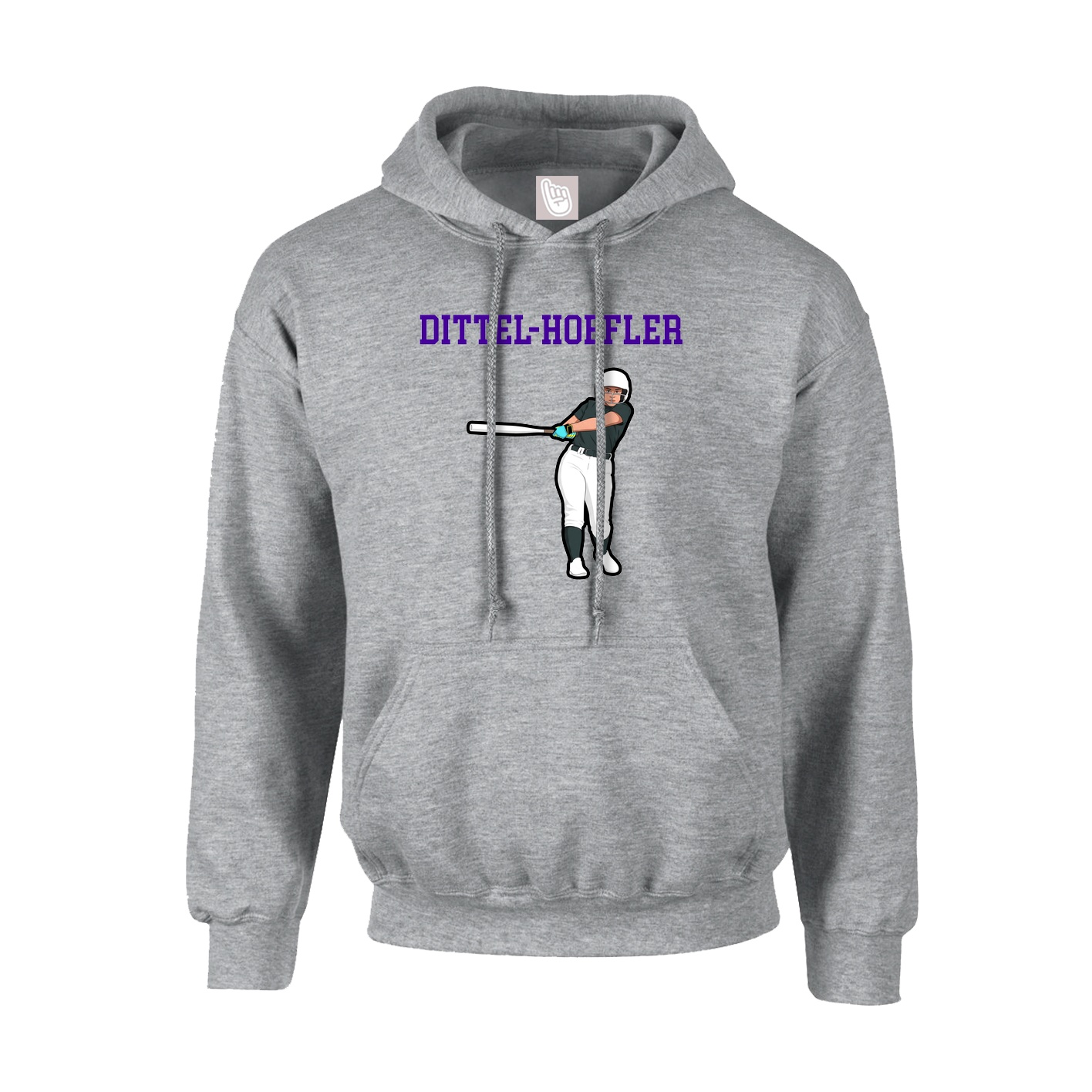 Hoodie — Shirsey in Grey