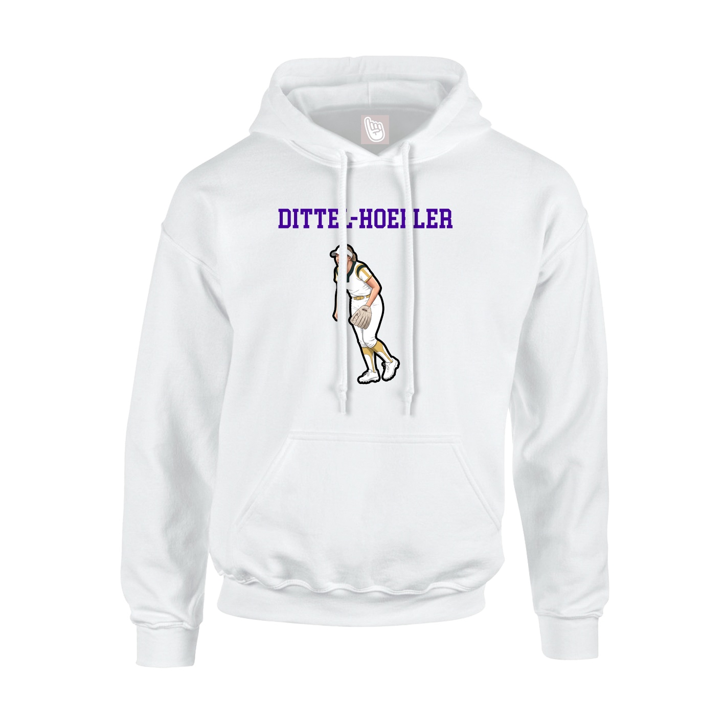 Youth Hoodie — Shirsey in White
