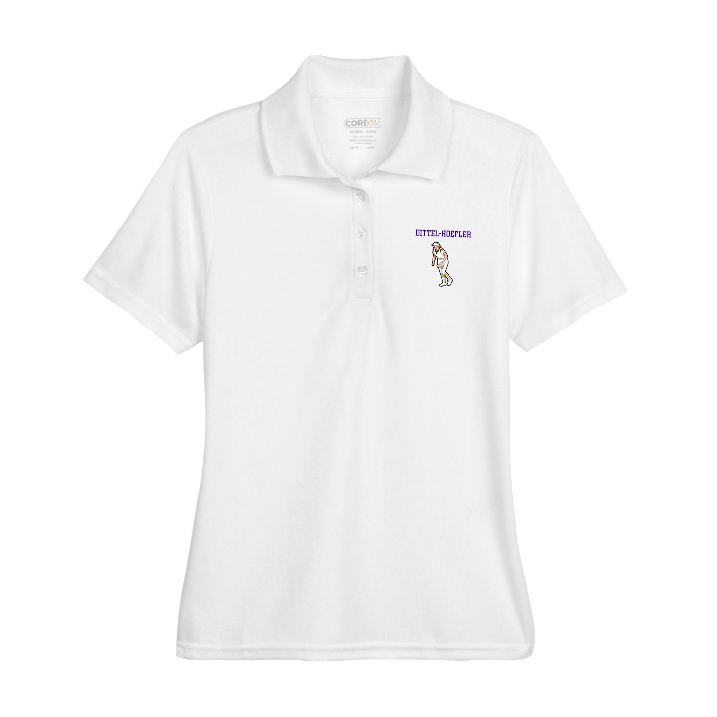 Womens Performance Polo — Shirsey in White