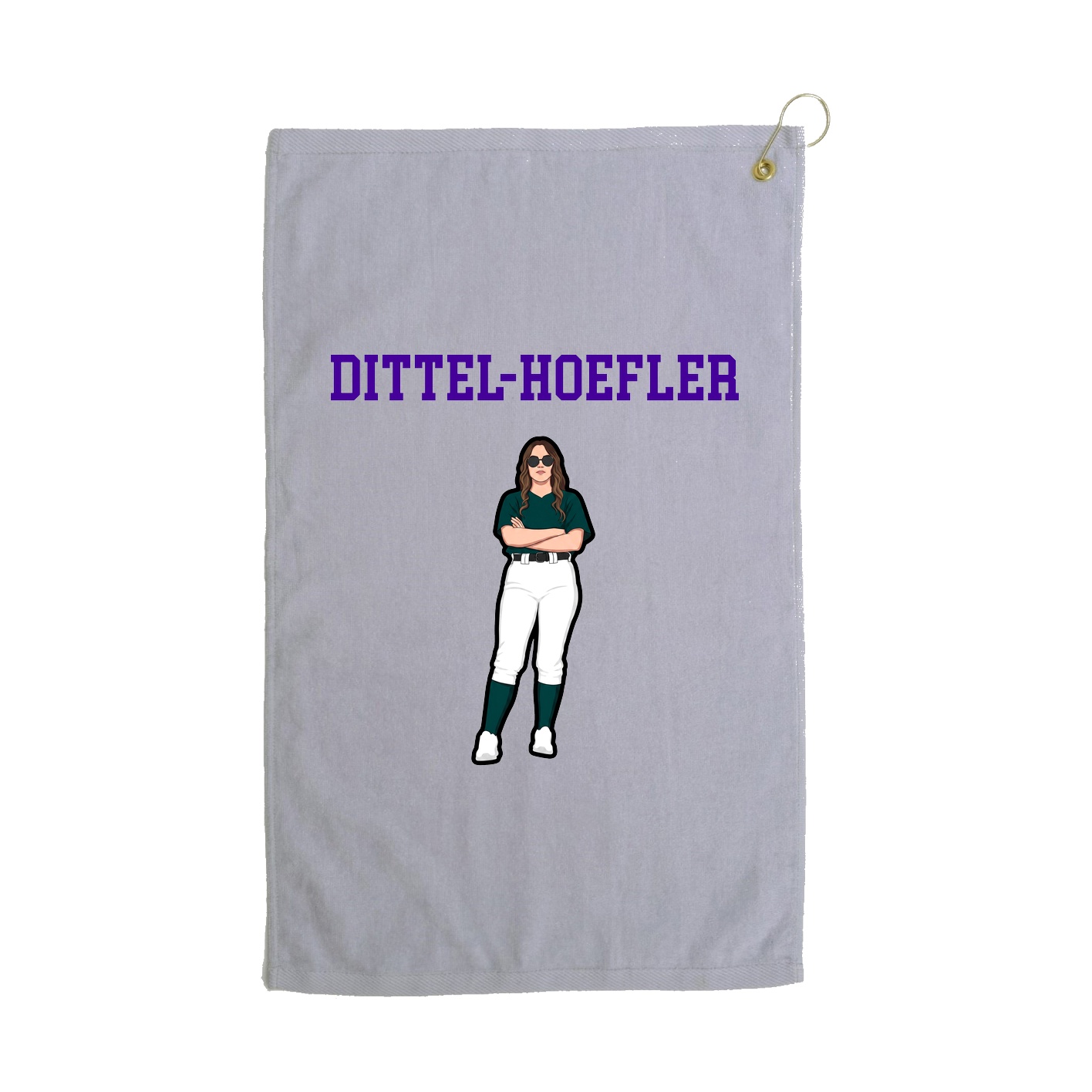 Golf Towel — Shirsey in Grey