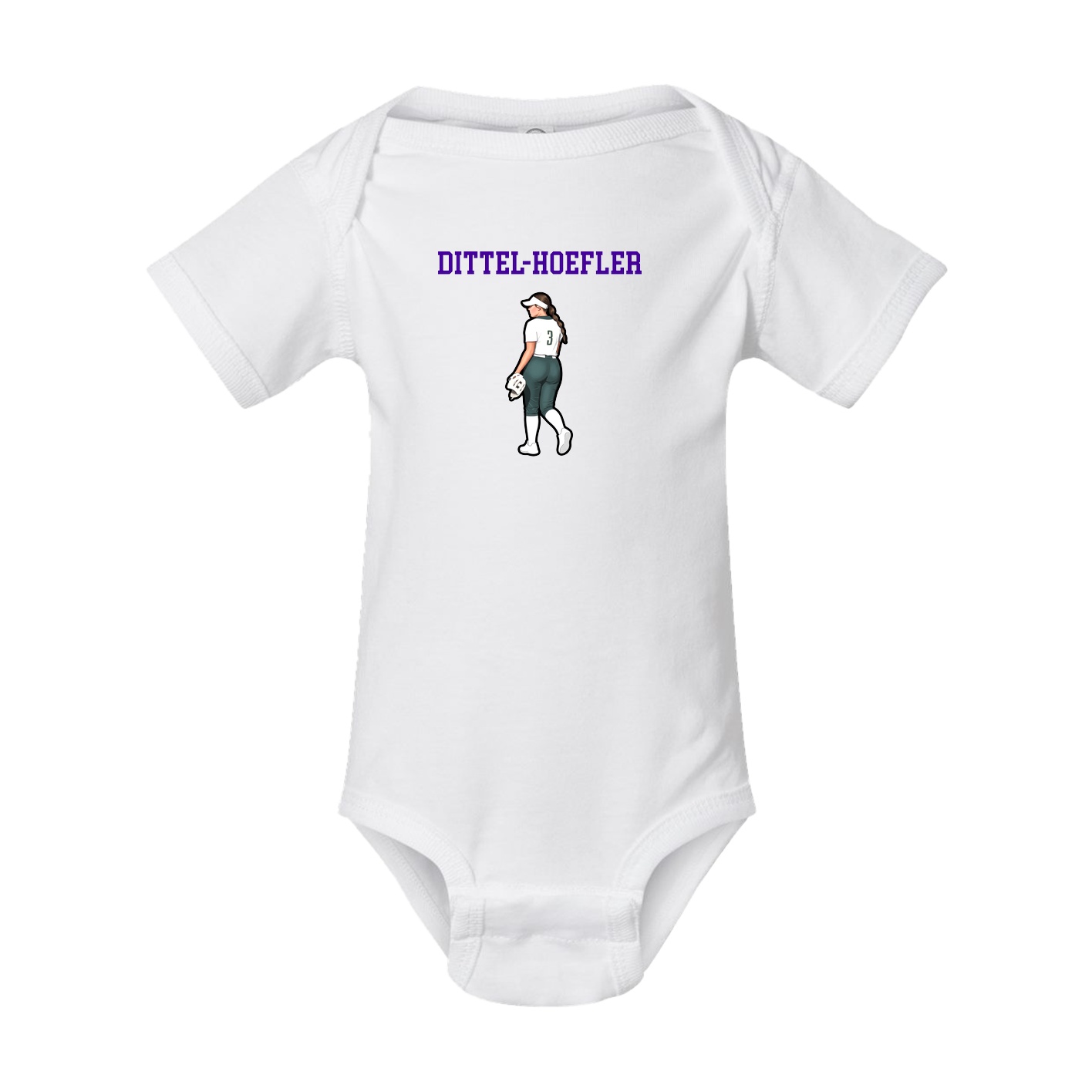 Baby Onesie — Shirsey in White
