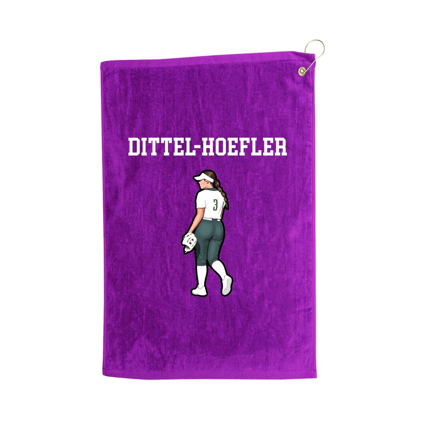 Golf Towel — Shirsey in Purple